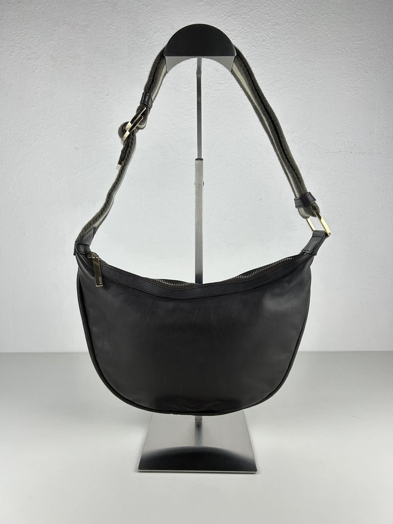 Gucci Vintage Gucci leather shoulder bag Size ONE SIZE - 2 Thumbnail