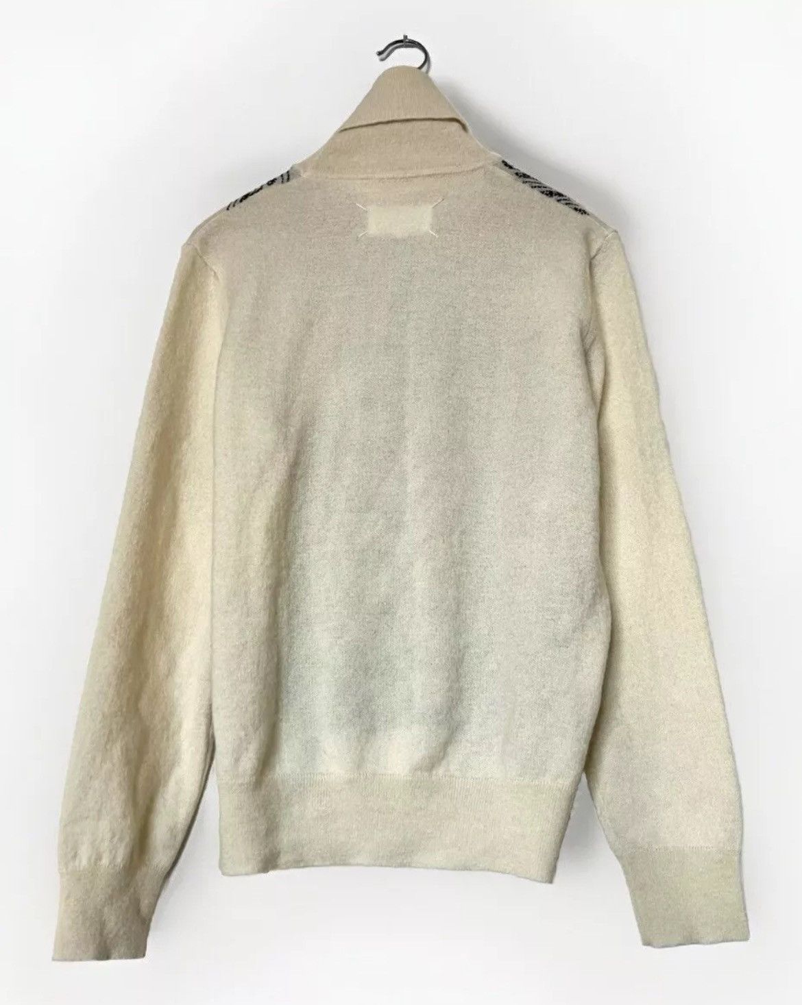 Maison Margiela Maison Margiela Mohair Blend Jacquard Turtleneck Men’s S Size US S / EU 44-46 / 1 - 3 Thumbnail