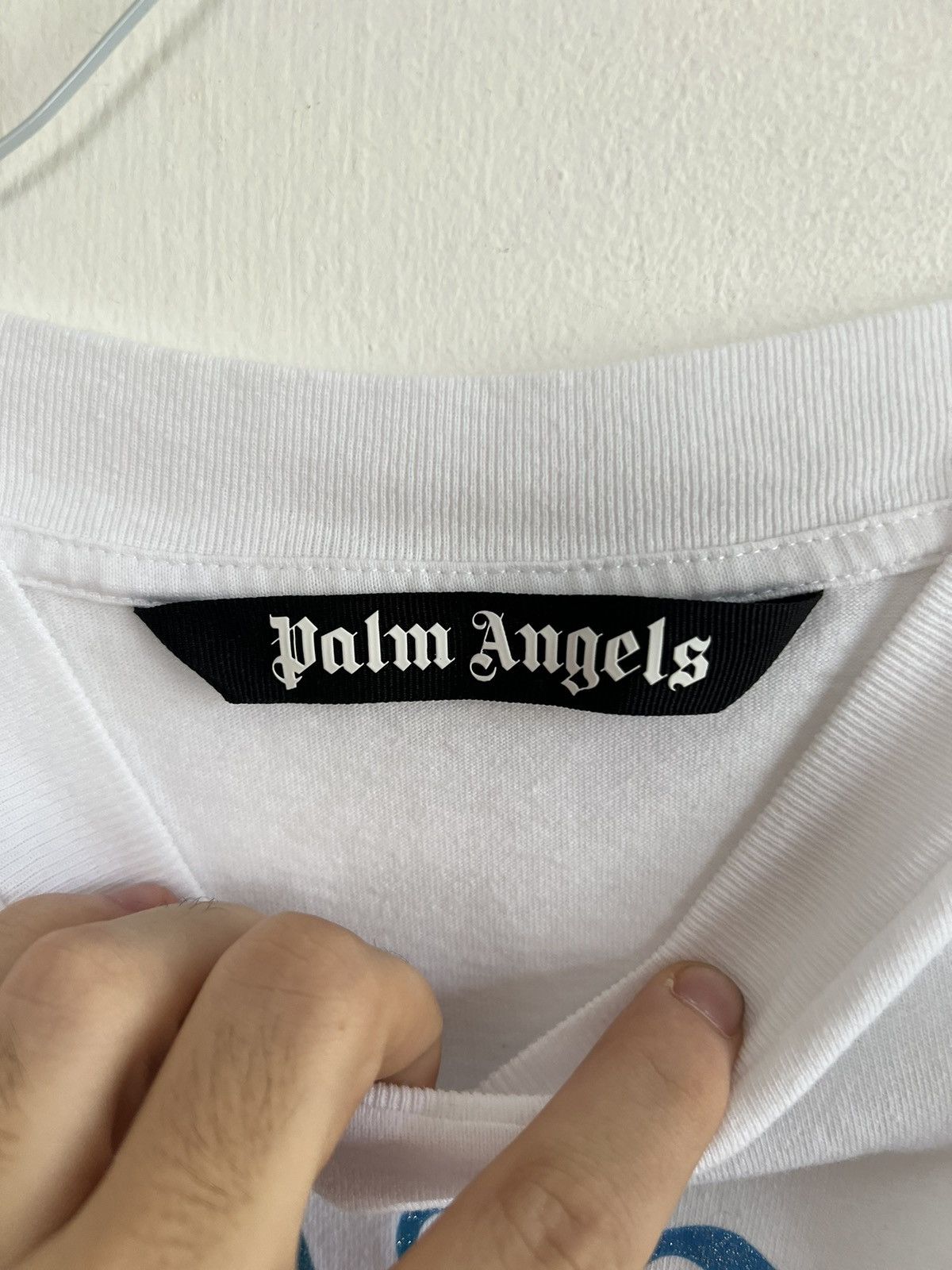 Palm Angels Palm angels Gothic Logo TEE Size US L / EU 52-54 / 3 - 7 Thumbnail