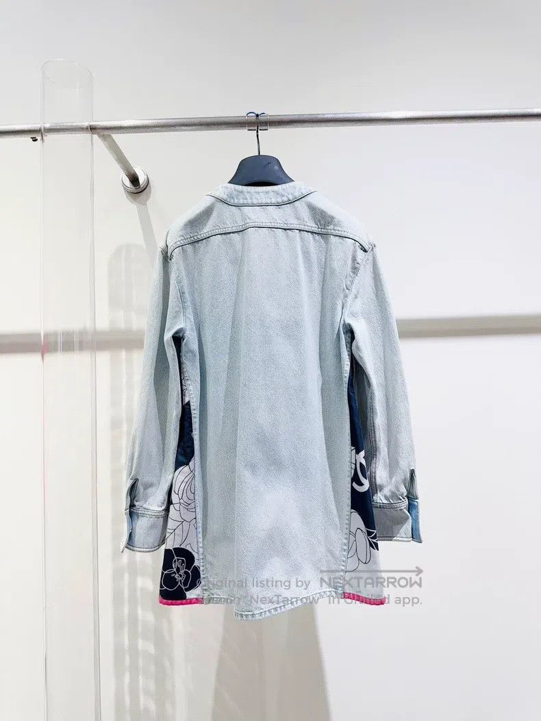 Chanel Chanel 21C camelia denim jacket Size XS / US 0-2 / IT 36-38 - 4 Thumbnail