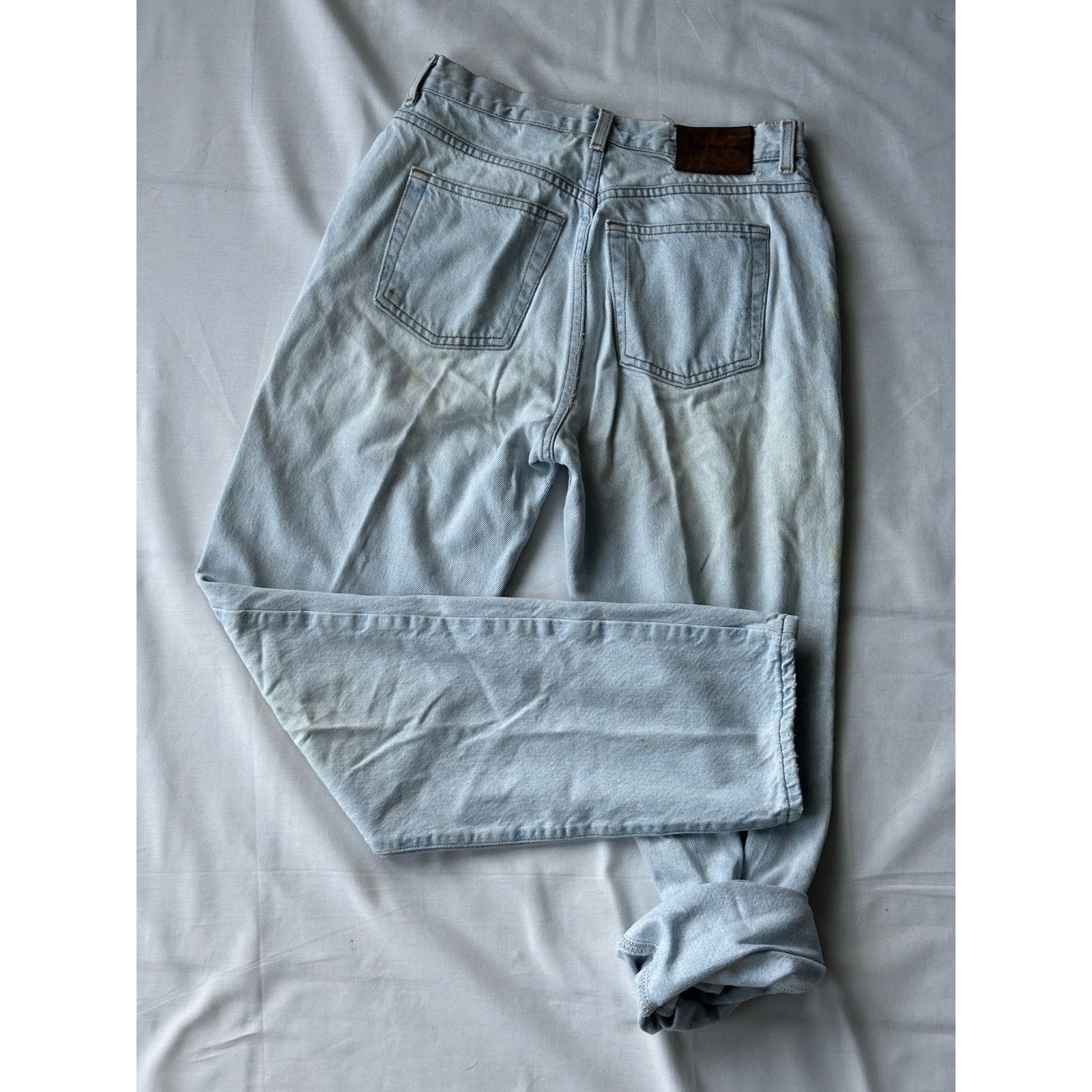 Calvin Klein Calvin Klein Jeans W 8 Blue Denim Distressed Straight Leg Size 30" / US 8 / IT 44 - 8 Thumbnail