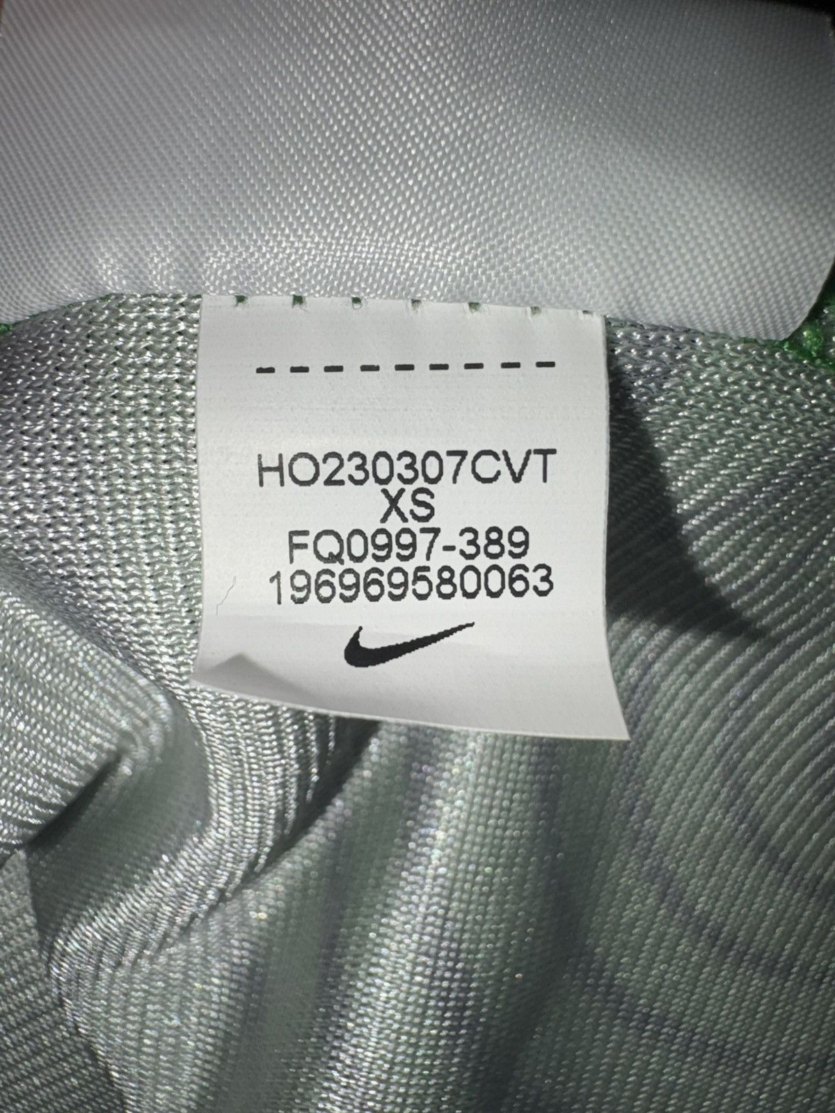 Nike × Off-White Nike x Off White Green Allover Printe Jersey Size US XS / EU 42 / 0 - 5 Thumbnail