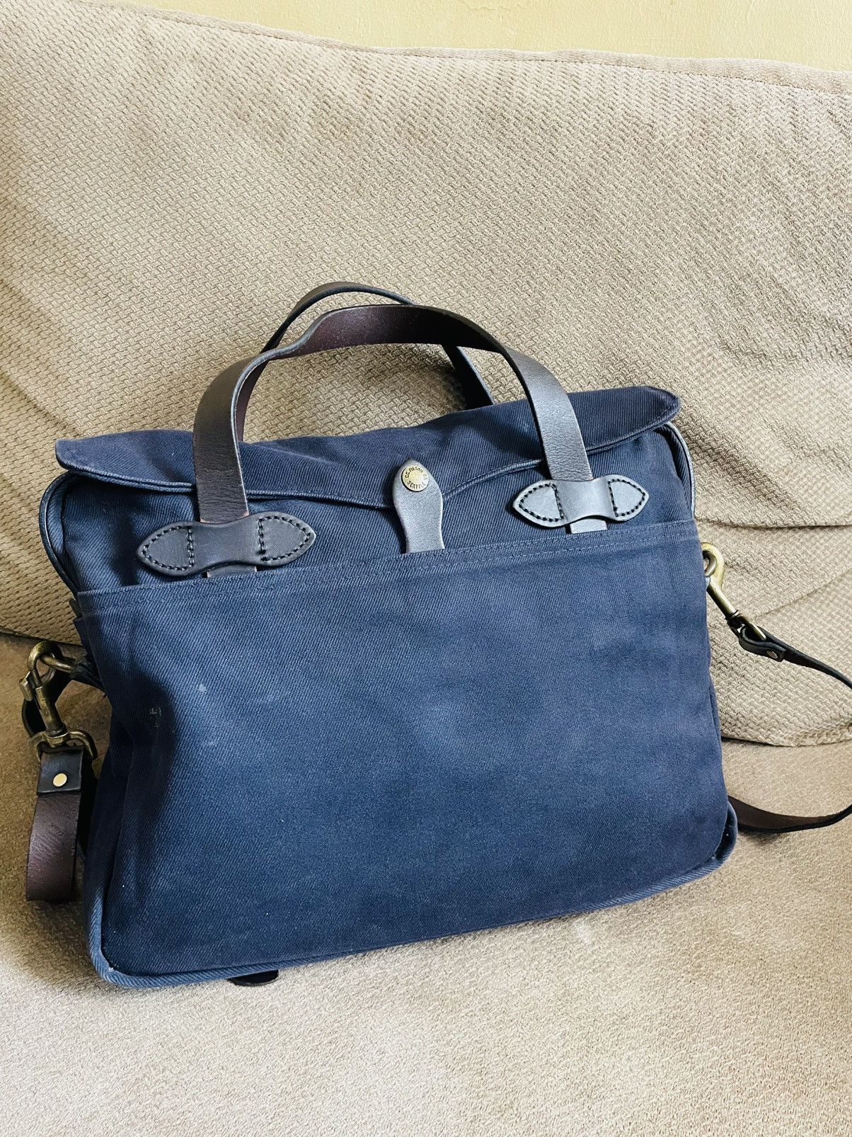 Filson Original briefcase navy blue Size ONE SIZE - 2 Thumbnail