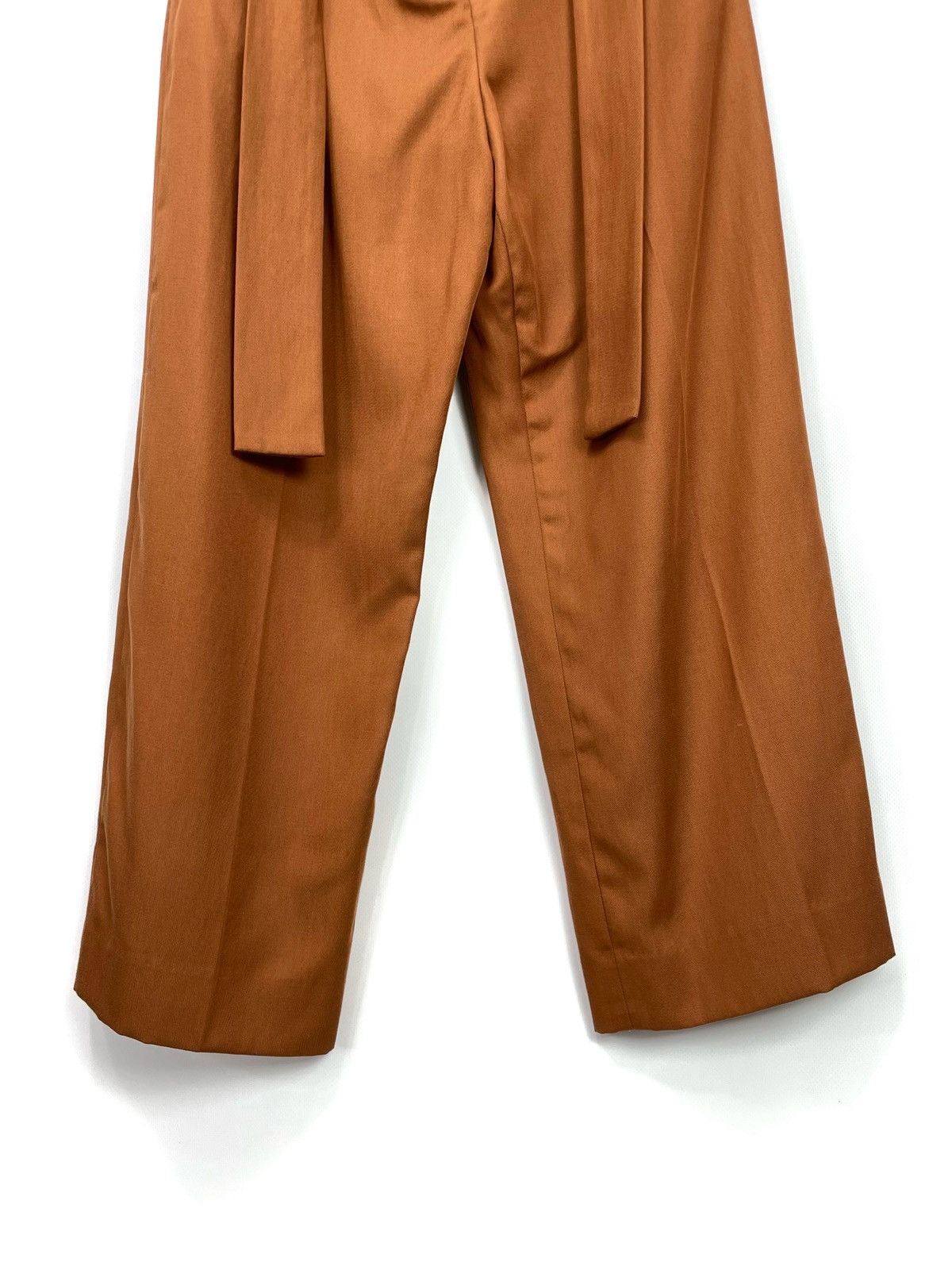Sezane SÉZANE Pierre Wide Leg Trousers – Hazelnut – Size FR 36 Size 26" / US 2 / IT 38 - 2 Thumbnail