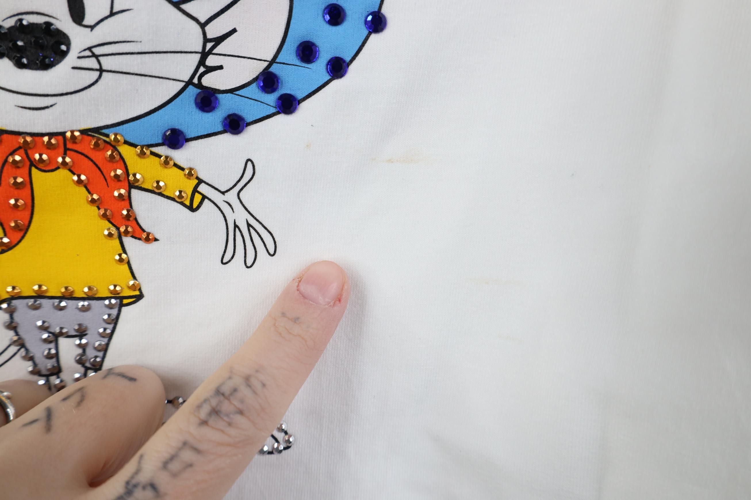 Vintage Deadstock Vintage Y2K Lot 29 Looney Tunes Gonzales T-Shirt Size L / US 10 / IT 46 - 7 Thumbnail