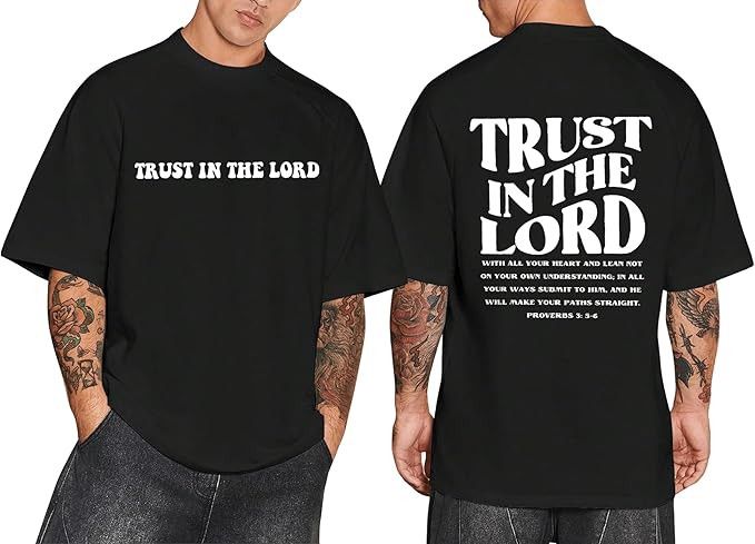 Other Faith Over Fear Jesus Graphic Tee Size US XL / EU 56 / 4 - 1 Thumbnail