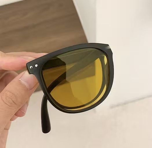 Designer Retro foldable punk sunglasses Size ONE SIZE - 4 Thumbnail