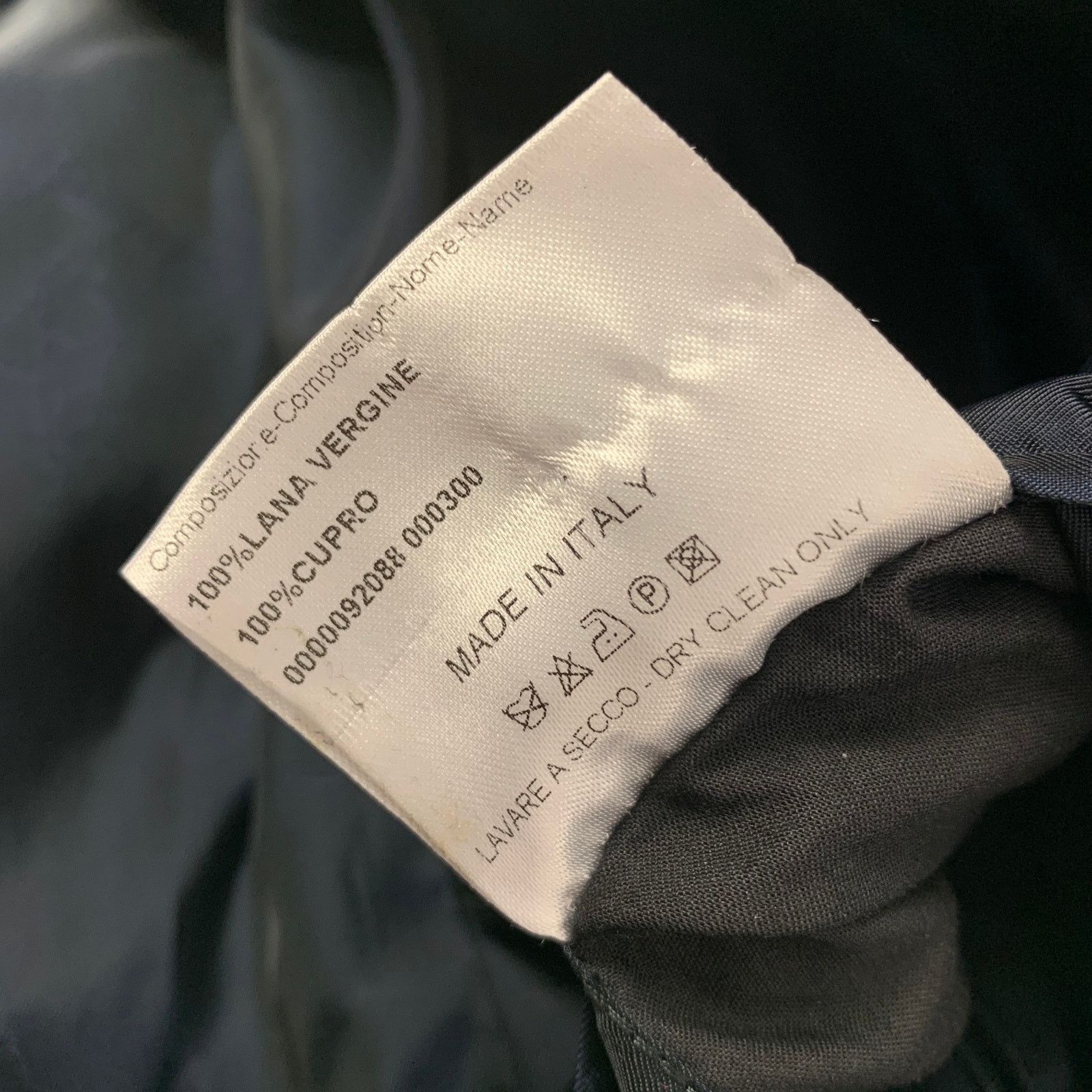 Brioni BRIONI Size 40 Navy Stripe Wool Tuxedo Sport Coat Size 40R - 6 Thumbnail