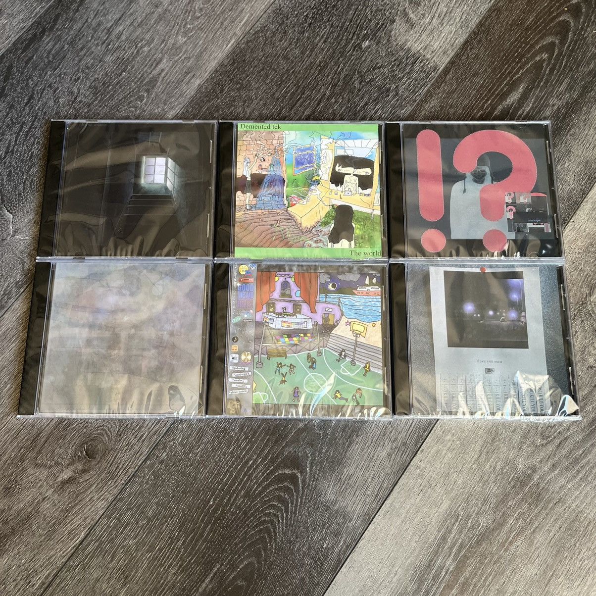 Drain Gang × Sad Boys Tek Lintowe Shed Theory CD Bundle Lot 6 Albums Rare Sealed Size ONE SIZE - 1 Thumbnail