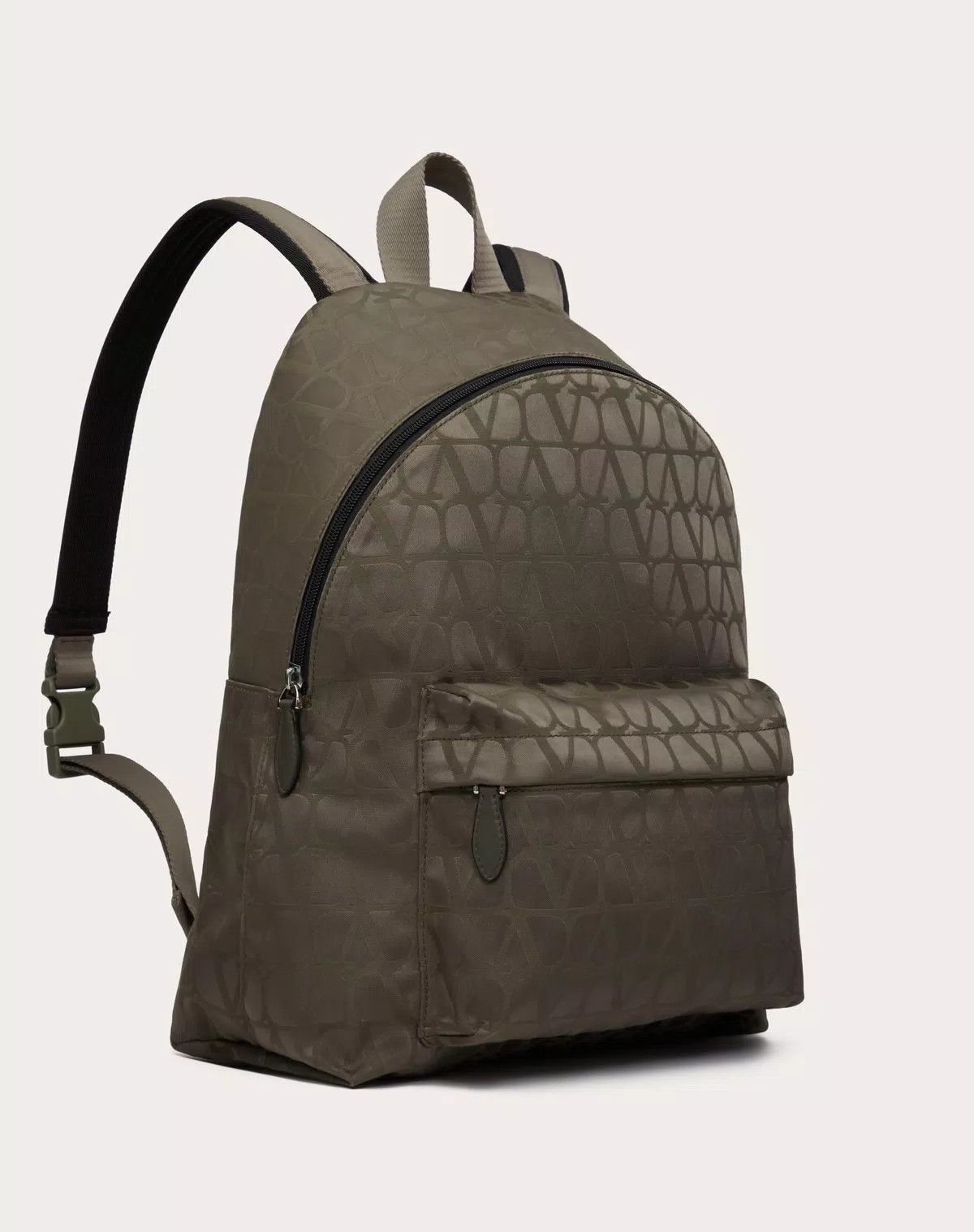 Valentino oc11z0725 Size: OS/ Toile Iconographe Backpack in Army Green Size ONE SIZE - 2 Thumbnail
