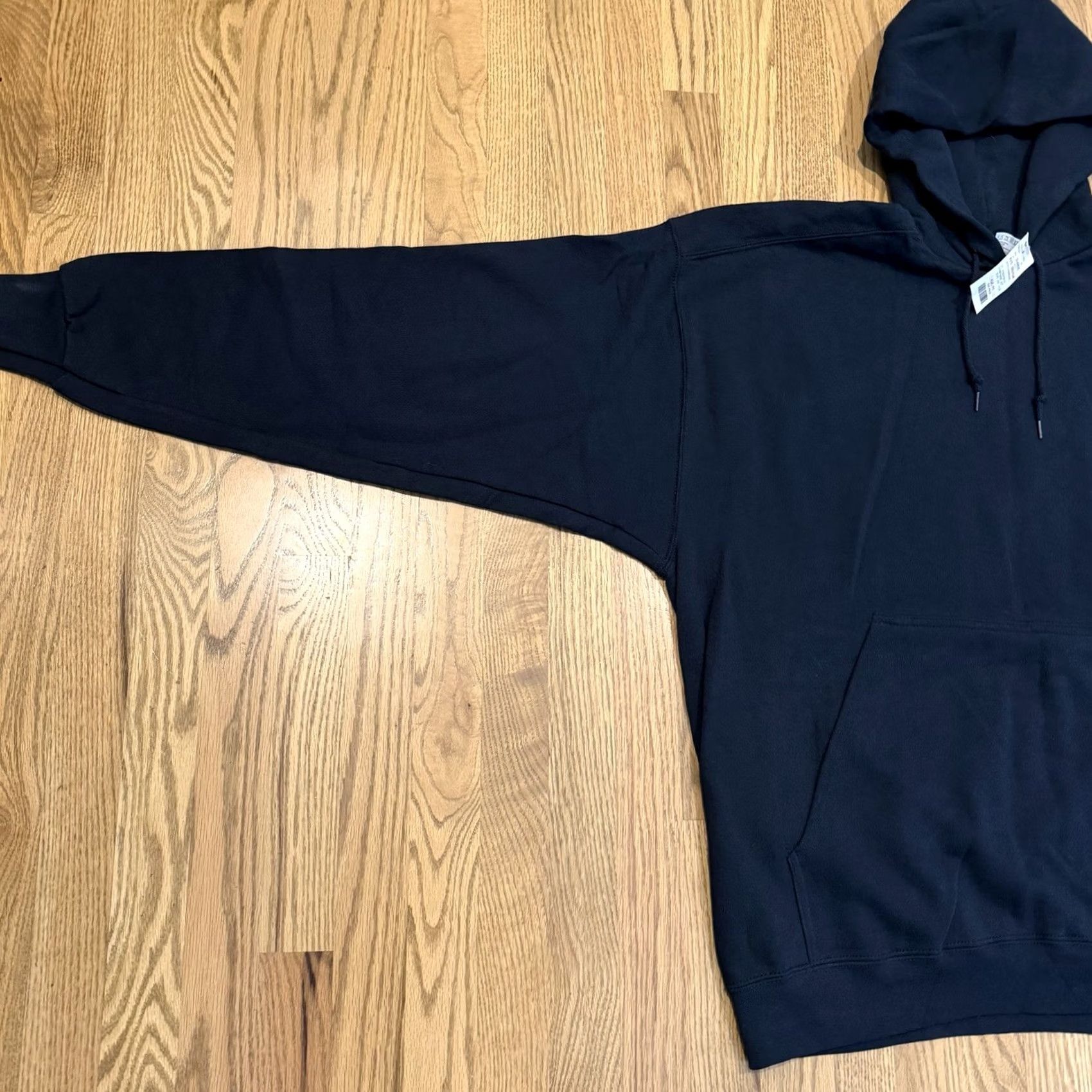 Nike VINTAGE Nike Hoodie Mens XL Black 90s Retro Sweatshirt Pullover Hooded Pockets Size US XL / EU 56 / 4 - 6 Thumbnail