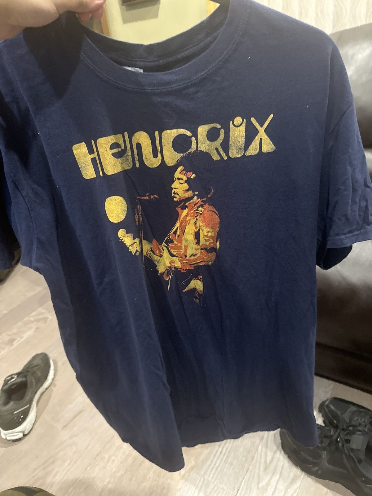 Vintage Hendrix Graphic Tee Size US XL / EU 56 / 4 - 1 Thumbnail