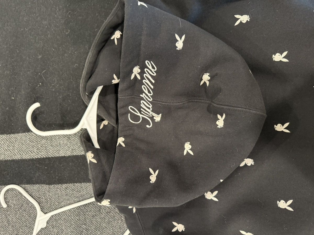 Supreme Supreme Playboy Hoodie Black Size US L / EU 52-54 / 3 - 3 Thumbnail