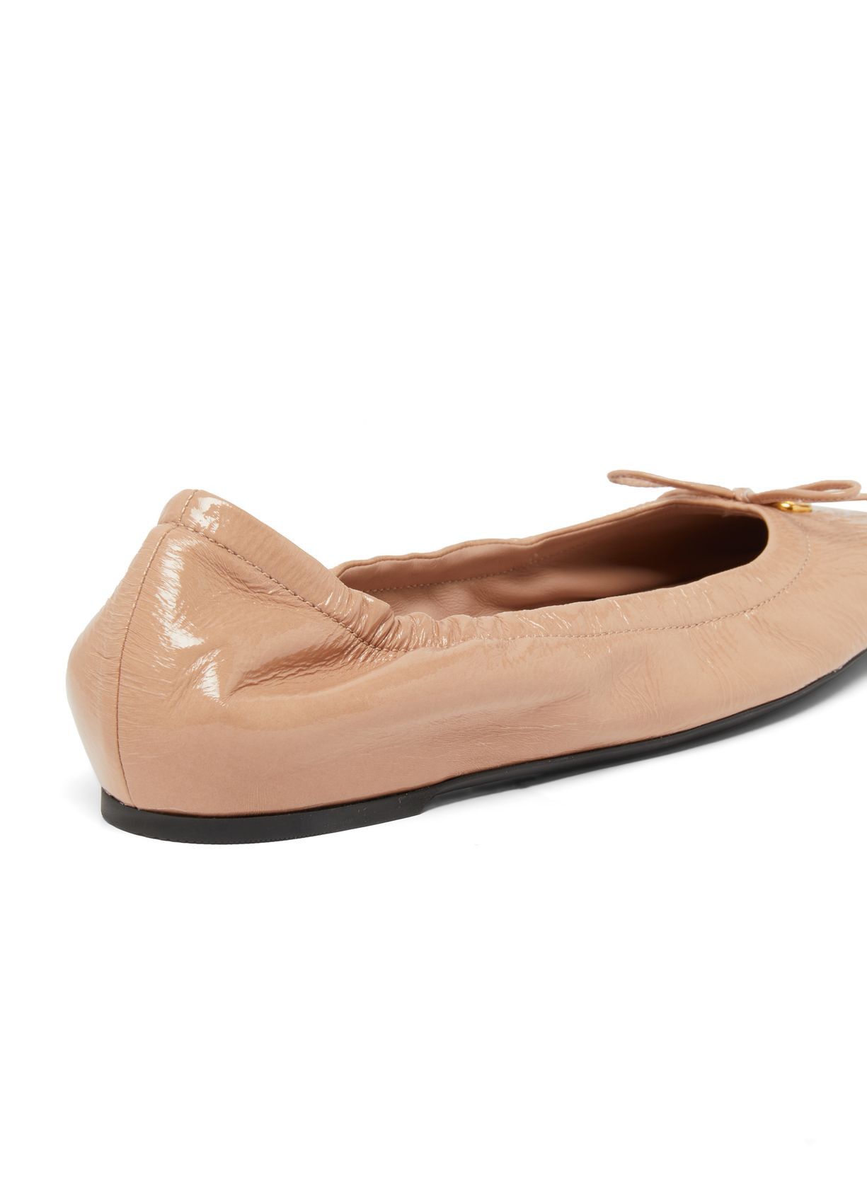 Valentino o1s22i1n0924 Vlogo Signature Patent Leather Baller Flats Size US 9 / IT 39 - 5 Thumbnail