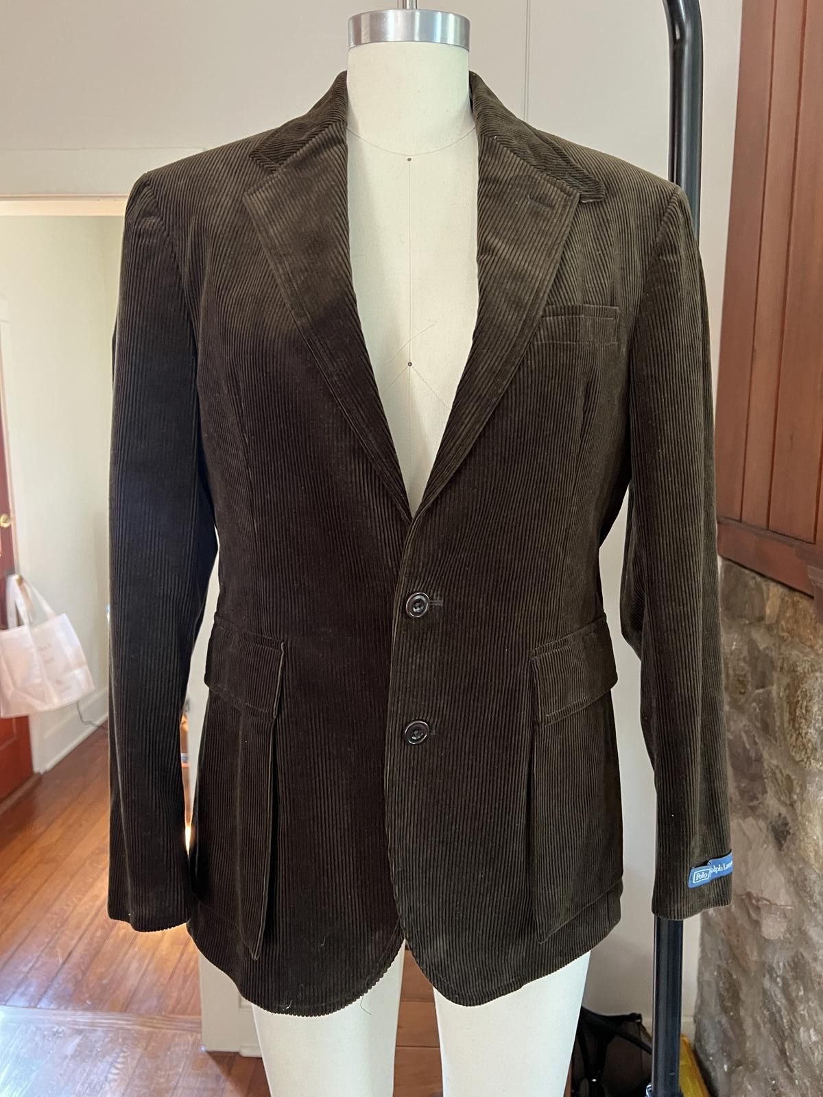 Polo Ralph Lauren Polo Ralph Lauren Corduroy Jacket in Olive Size 38S - 3 Thumbnail
