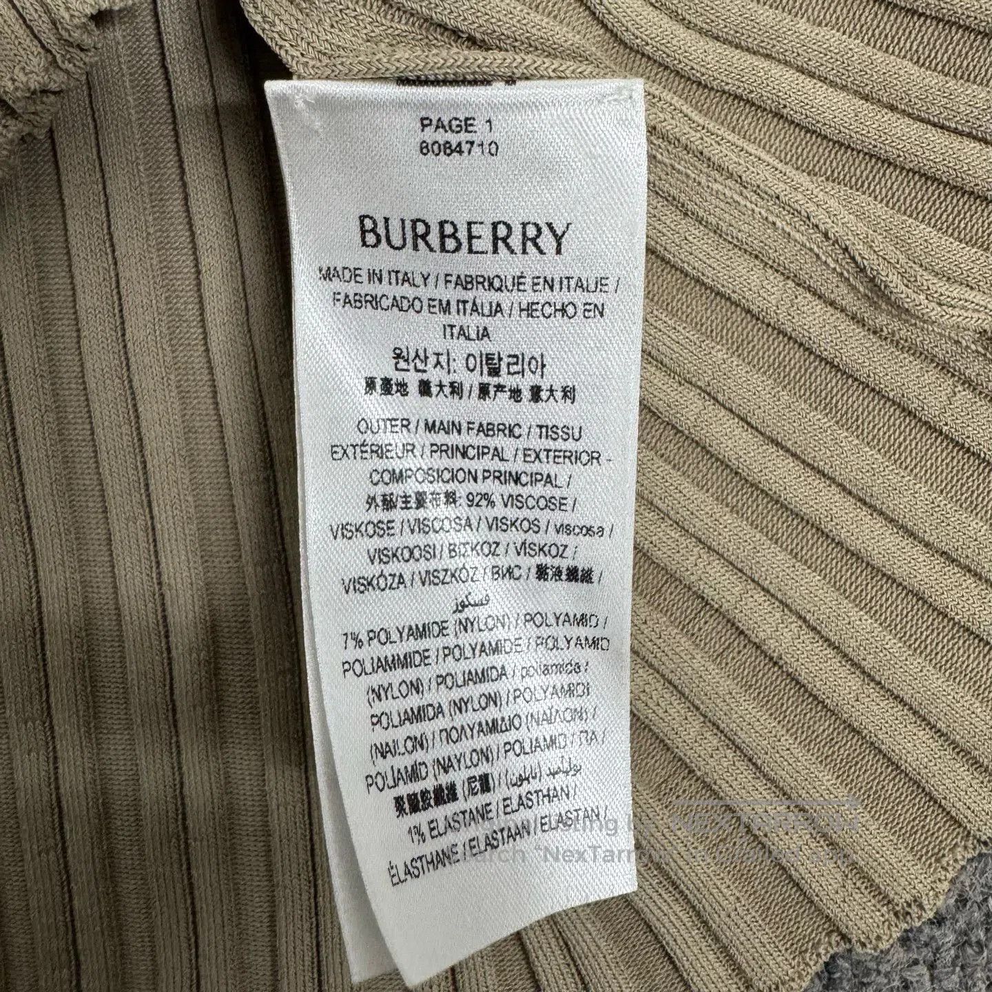 Burberry Burberry 2025 War Horse Logo Stretch Dress. Size XL / US 12-14 / IT 48-50 - 6 Thumbnail