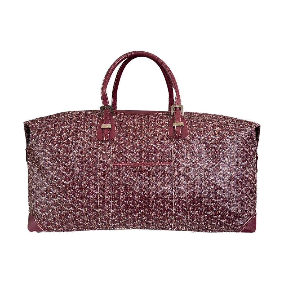 GOYARD ゴヤール ボーイング55 GOYARD - GOYARD ゴヤール ボーイング 55 ヘリンボーン PVC