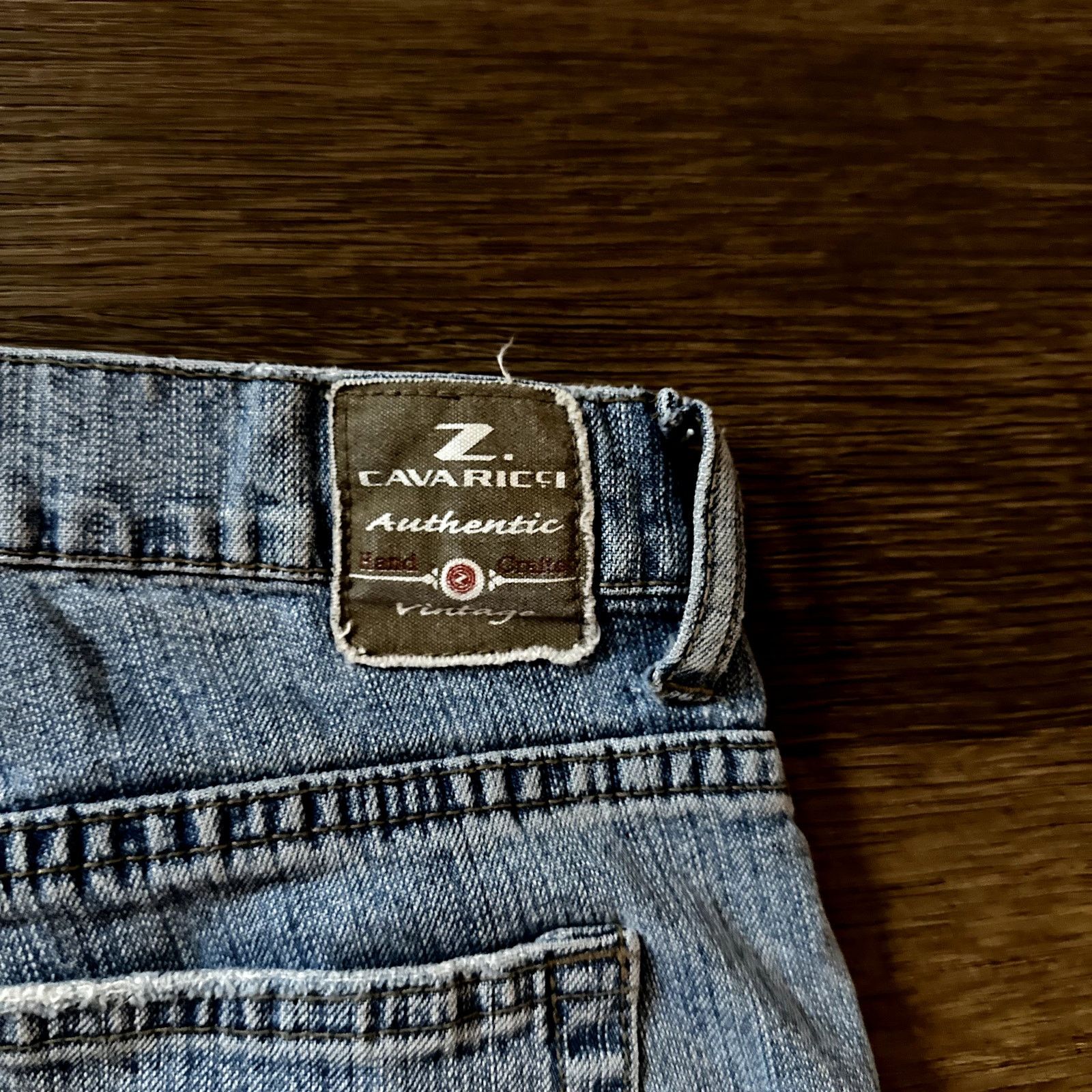 Z Brand vtg 90s Z. Cavaricci Appliqued Womens Jeans Size 28" / US 6 / IT 42 - 5 Thumbnail
