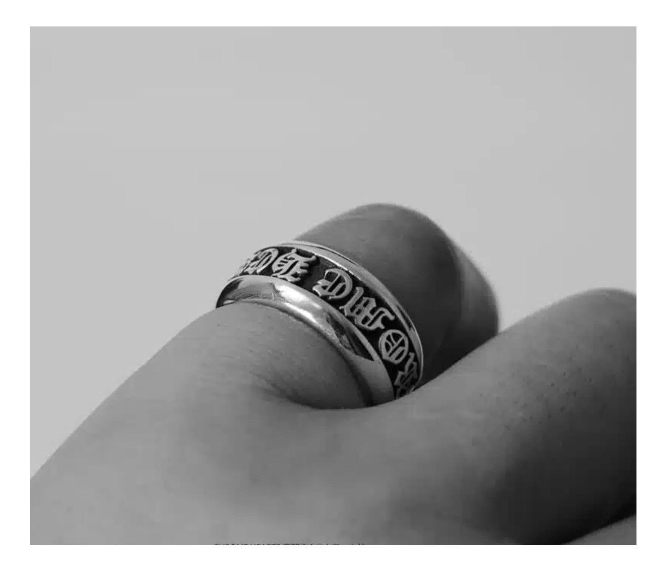 Chrome Hearts Chrome Hearts - Scroll - Label Ring (SIZE 7) Size ONE SIZE - 15 Thumbnail