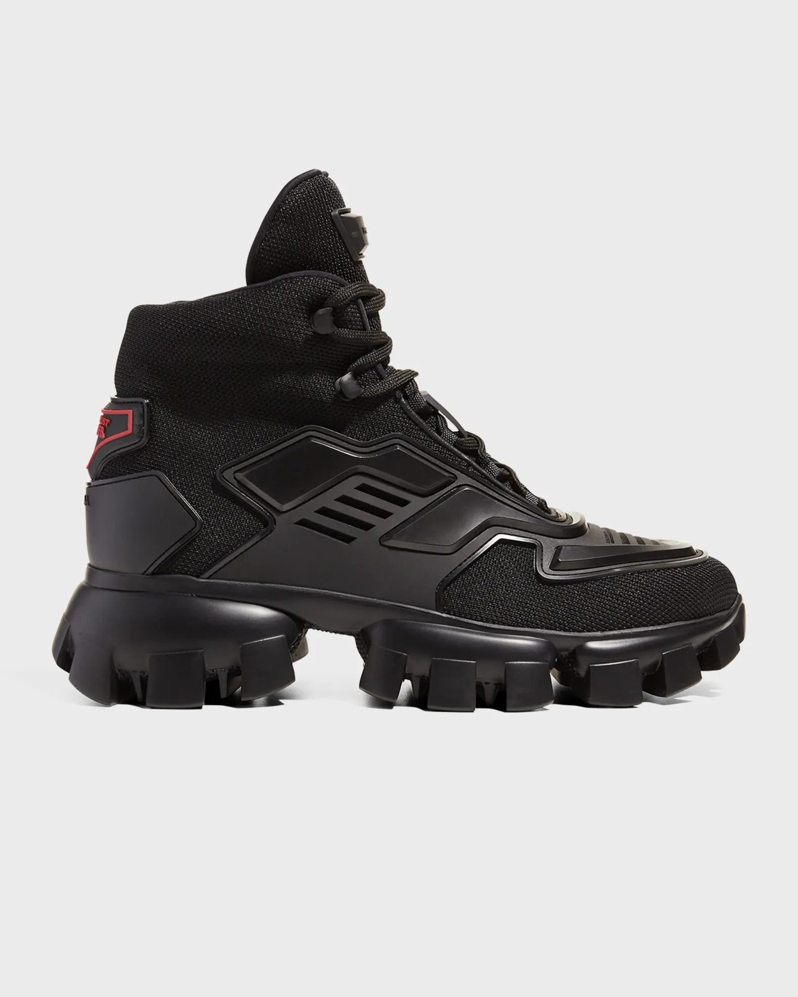 Prada o1w1db11123 High-Top Sneakers in Nero Size US 11 / EU 44 - 3 Thumbnail