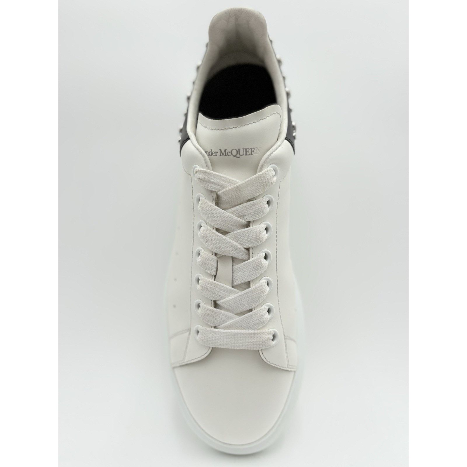 Alexander McQueen Alexander McQueen Studded Oversized ' White Black ' | GREAT! Size US 12 / EU 45 - 5 Thumbnail