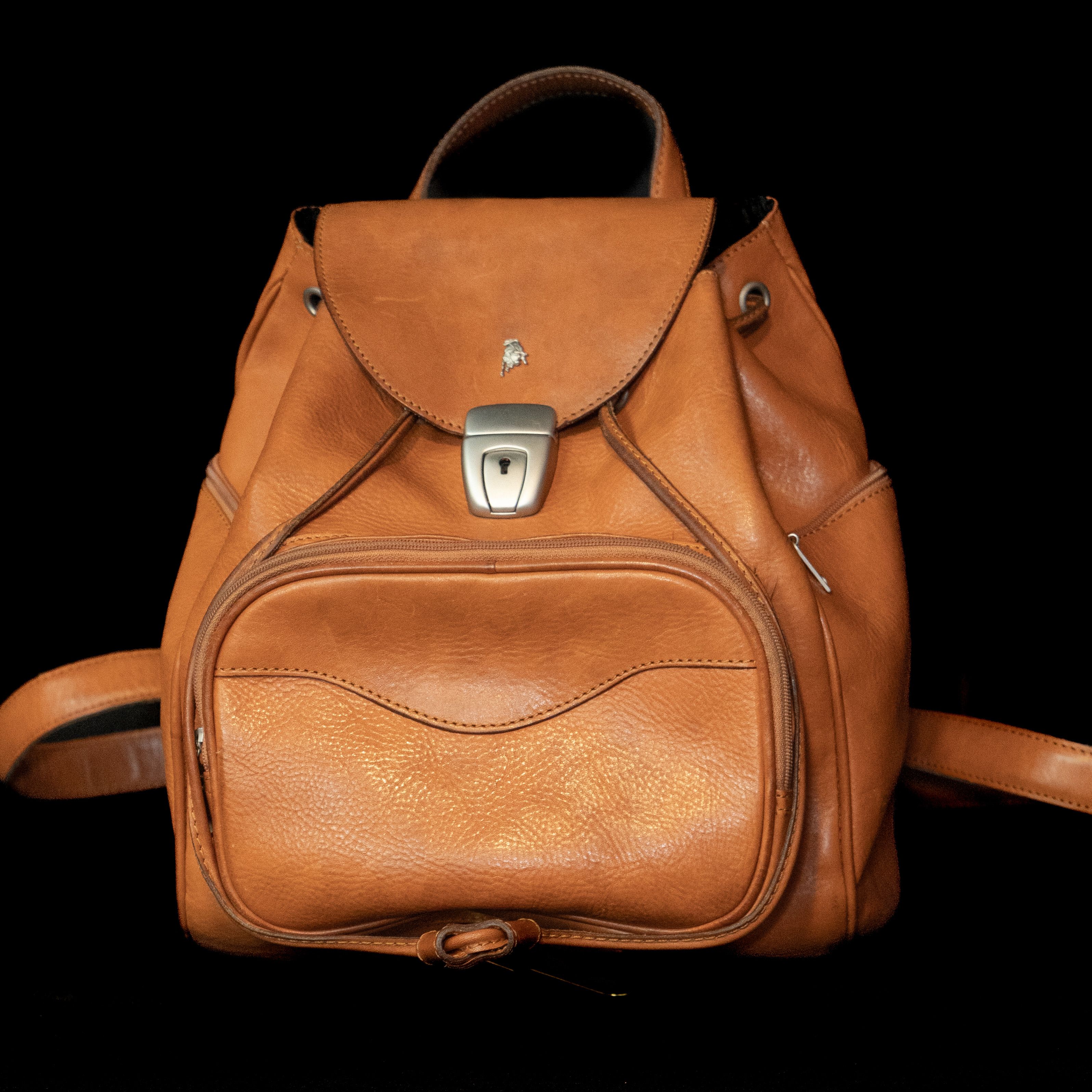 Other SCHEDONI Ferrari Lamborghini Leather Backpack - ULTRA RARE Size ONE SIZE - 1 Thumbnail