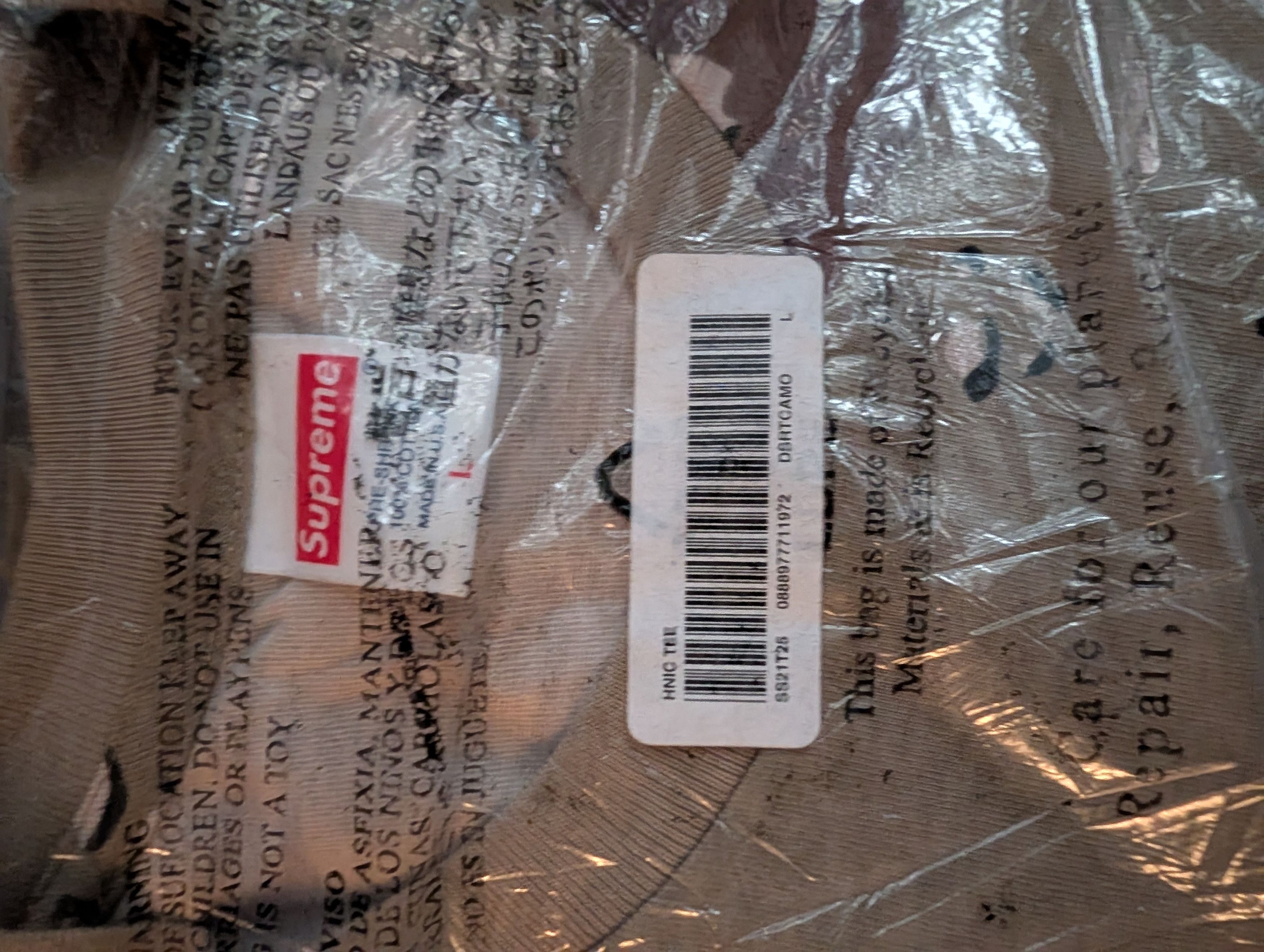 Supreme Supreme Prodigy Tee Large Chip Camo Size US L / EU 52-54 / 3 - 5 Thumbnail