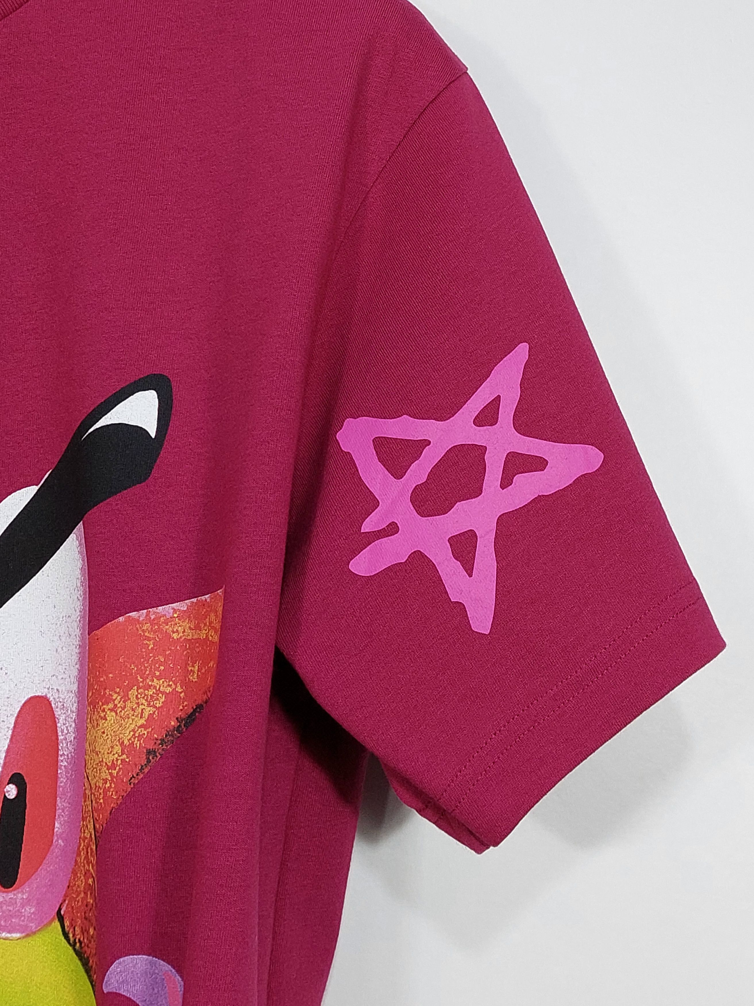 Heaven by Marc Jacobs angry strawberry print cotton tshirt - magenta L Size US L / EU 52-54 / 3 - 6 Thumbnail