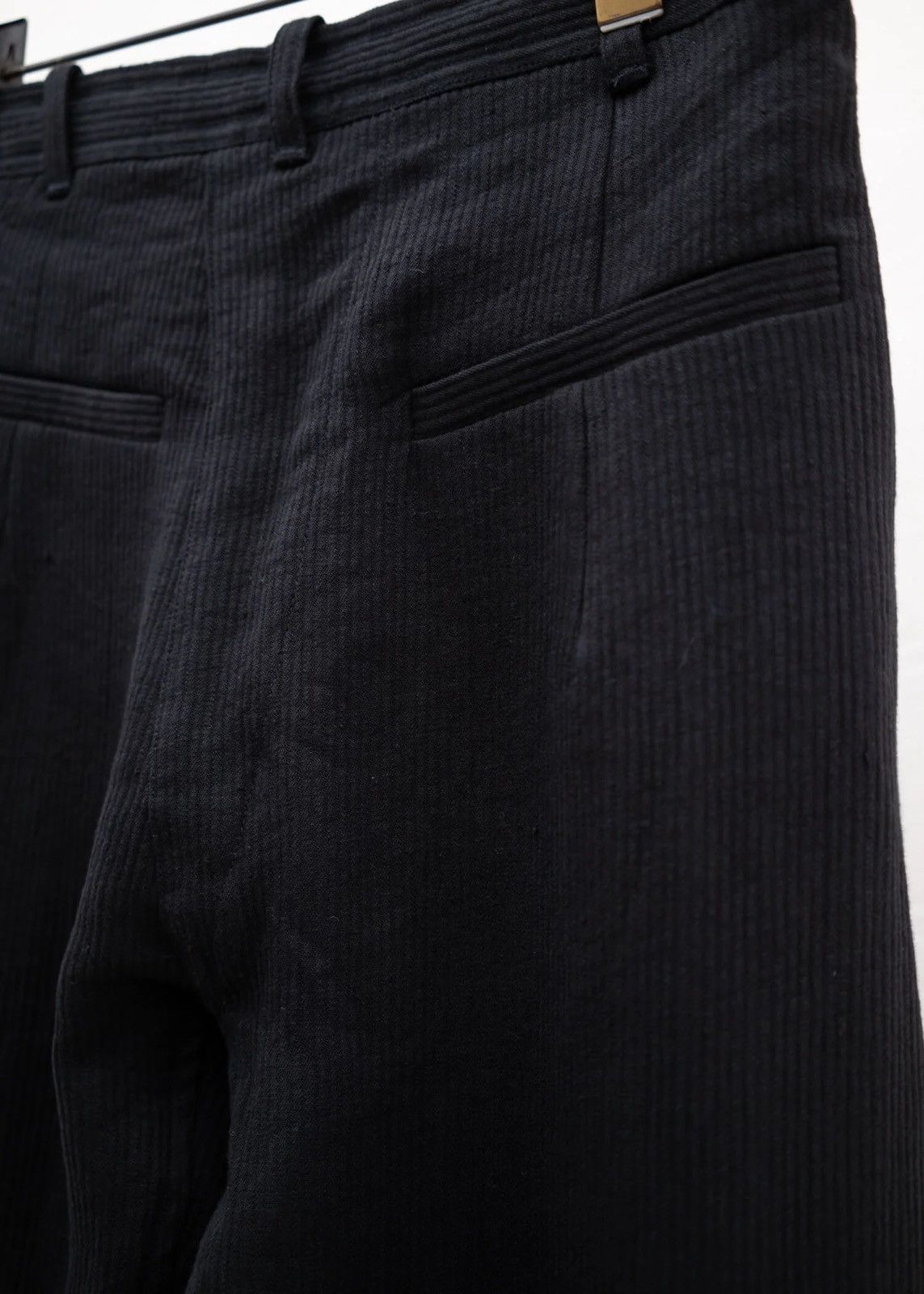 Jan Jan Van Essche Jan Jan Van Essche #76 Wide Pleated Corduroy Linen Trousers Size US 38 / EU 54 - 10 Thumbnail