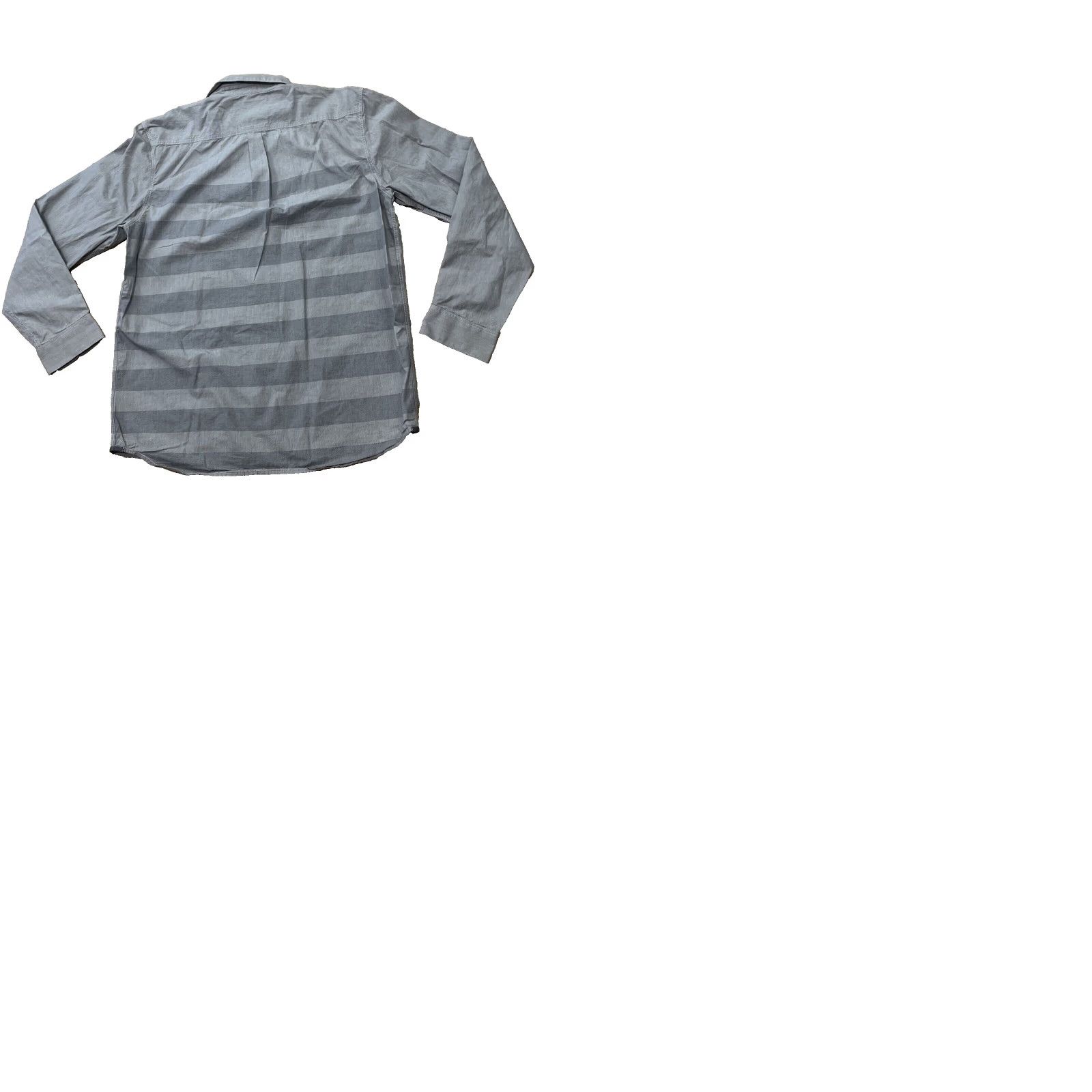 Vans VANS Shirt Men XL Gray Striped Skater SoCal Beach White Tab Button Shirt XL Reg Mens Size US XL / EU 56 / 4 - 10 Thumbnail
