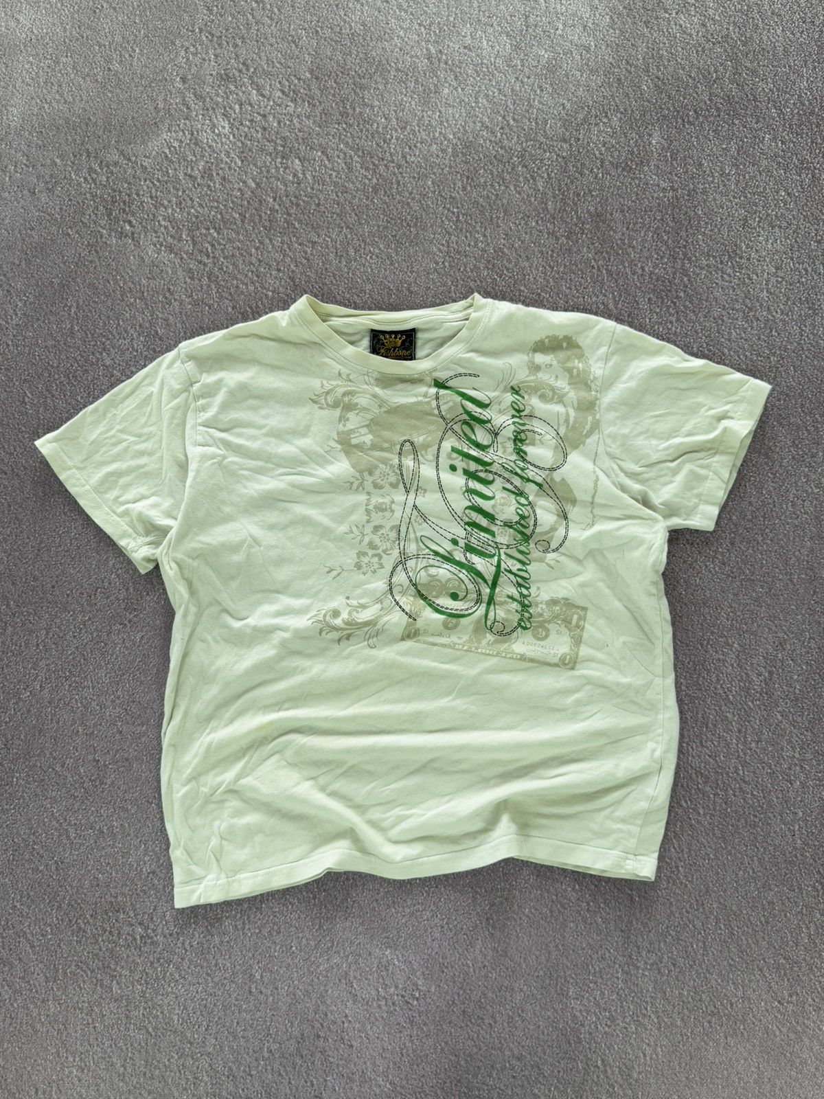 Vintage Vintage Fishbone Overprint Luxury T-Shirt Size US L / EU 52-54 / 3 - 1 Thumbnail