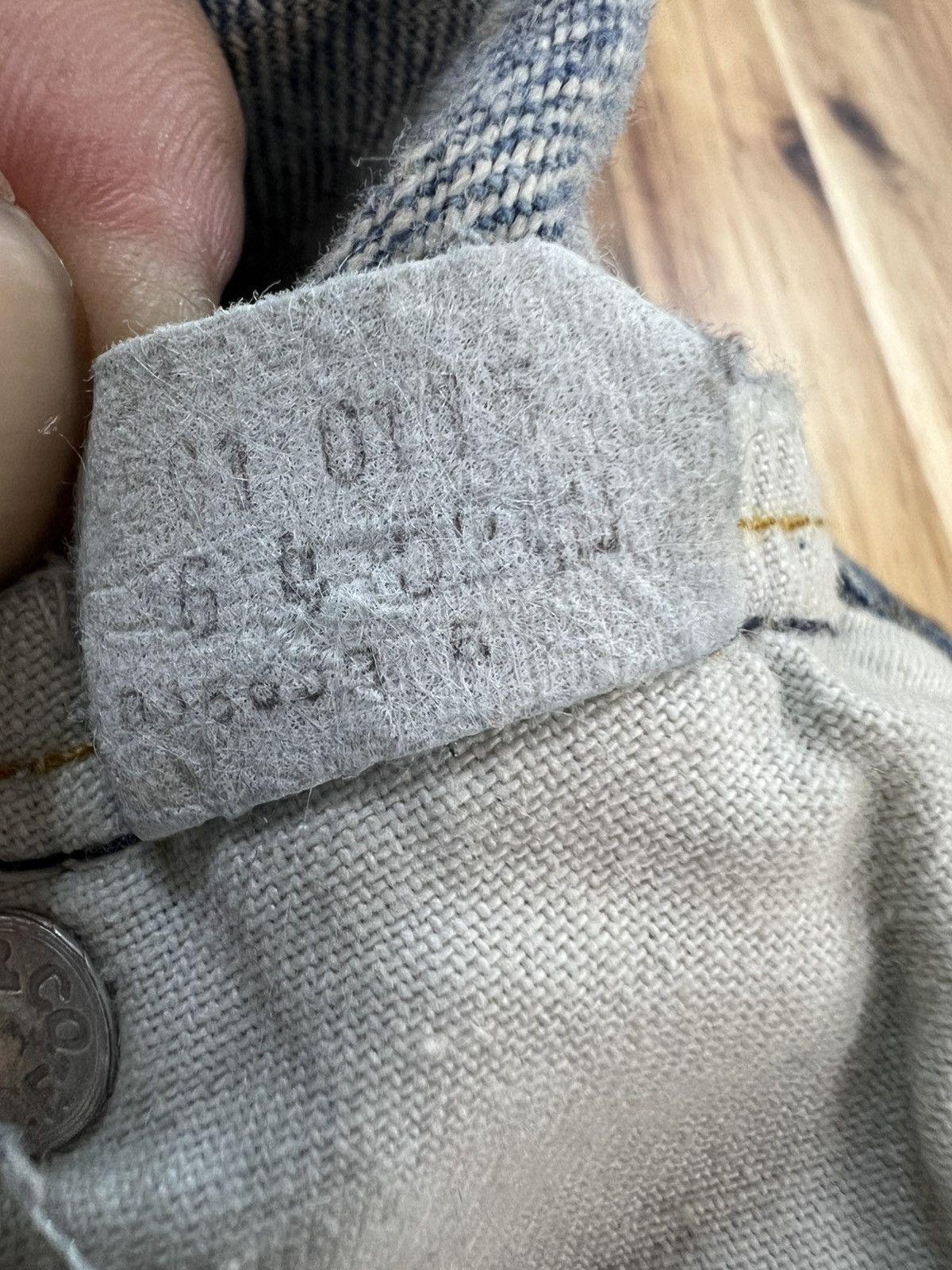 Levi's Vintage 80’s Levis 501 0115 Non Selvedge Button 524 Denim Size US 30 / EU 46 - 10 Thumbnail