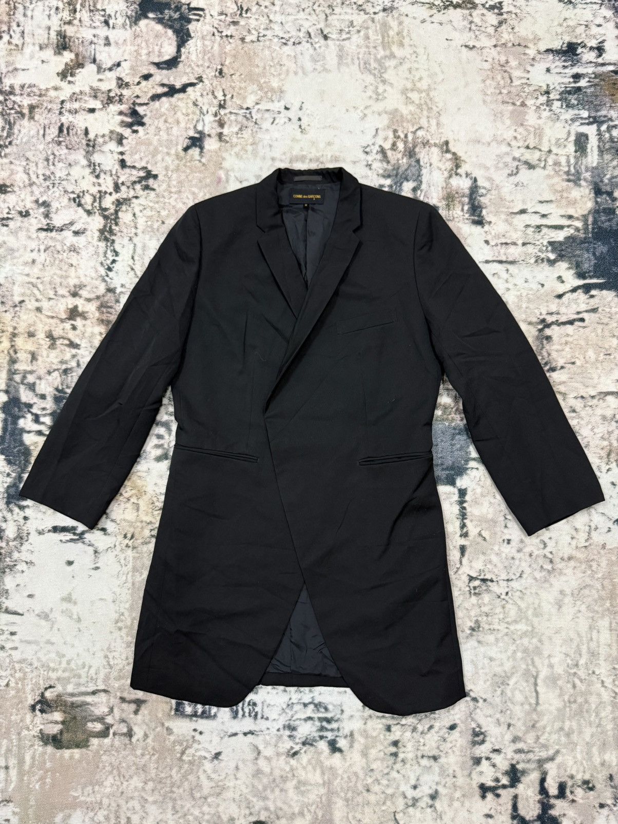 Comme des Garcons Homme Vintage Ad1991 Comme Des Garcon Long Coat Jacket Size US M / EU 48-50 / 2 - 3 Thumbnail