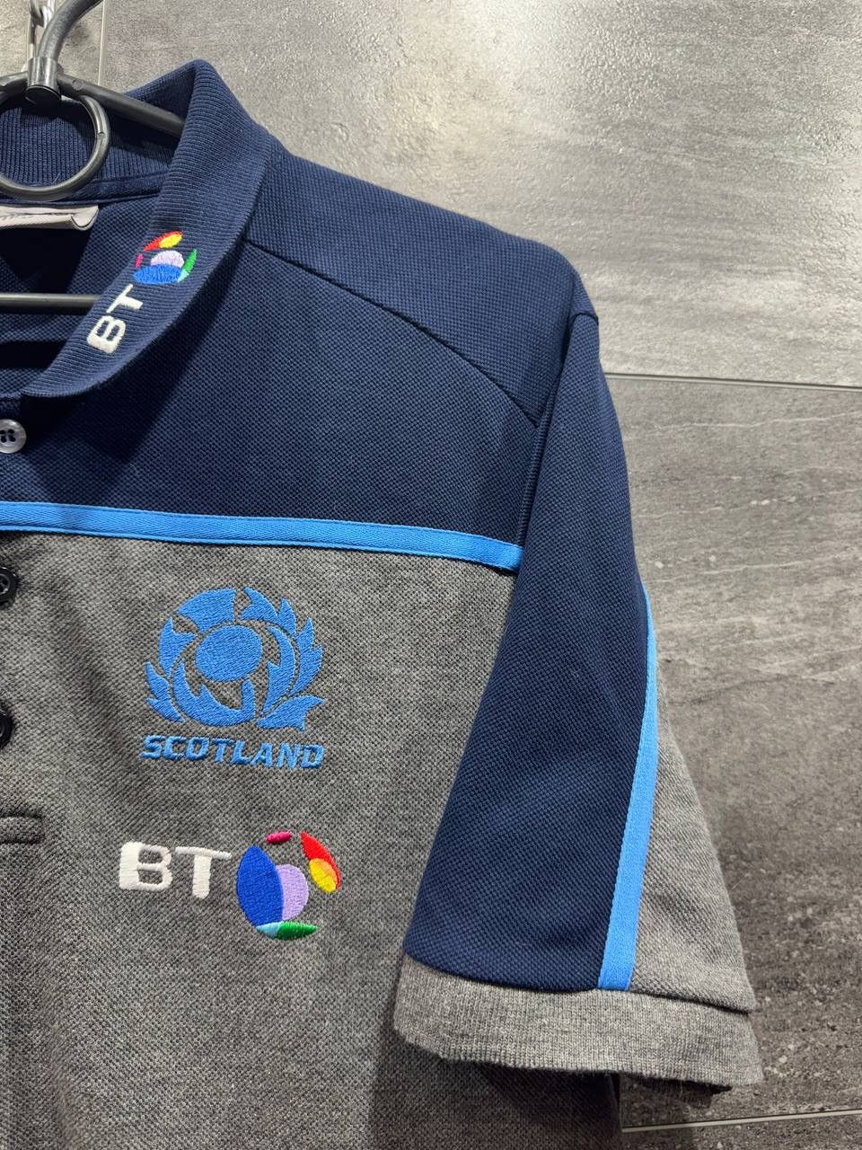 Macron Scotland Rugby Macron BT Polo Shirt Jersey Size US M / EU 48-50 / 2 - 6 Thumbnail