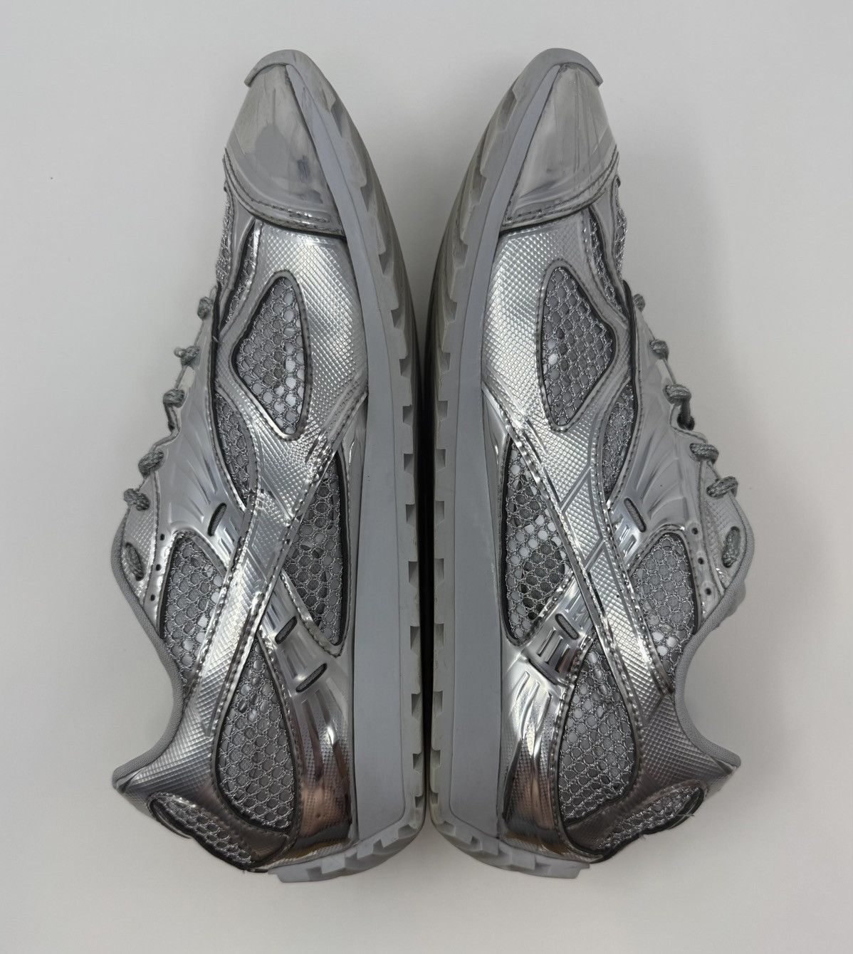 Bottega Veneta Bottega Veneta Orbit Sneaker Silver Size US 9 / EU 42 - 4 Thumbnail