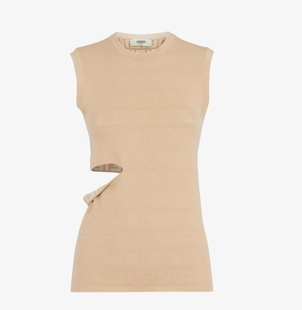 Fendi o1loc1c0824 Tops in Beige Size XL / US 12-14 / IT 48-50 - 1 Thumbnail