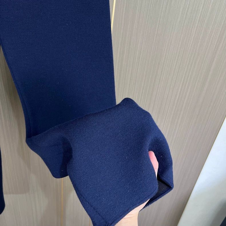 Balenciaga Balenciaga Navy Cashmere Casual Trousers Size US 28 / EU 44 - 4 Thumbnail