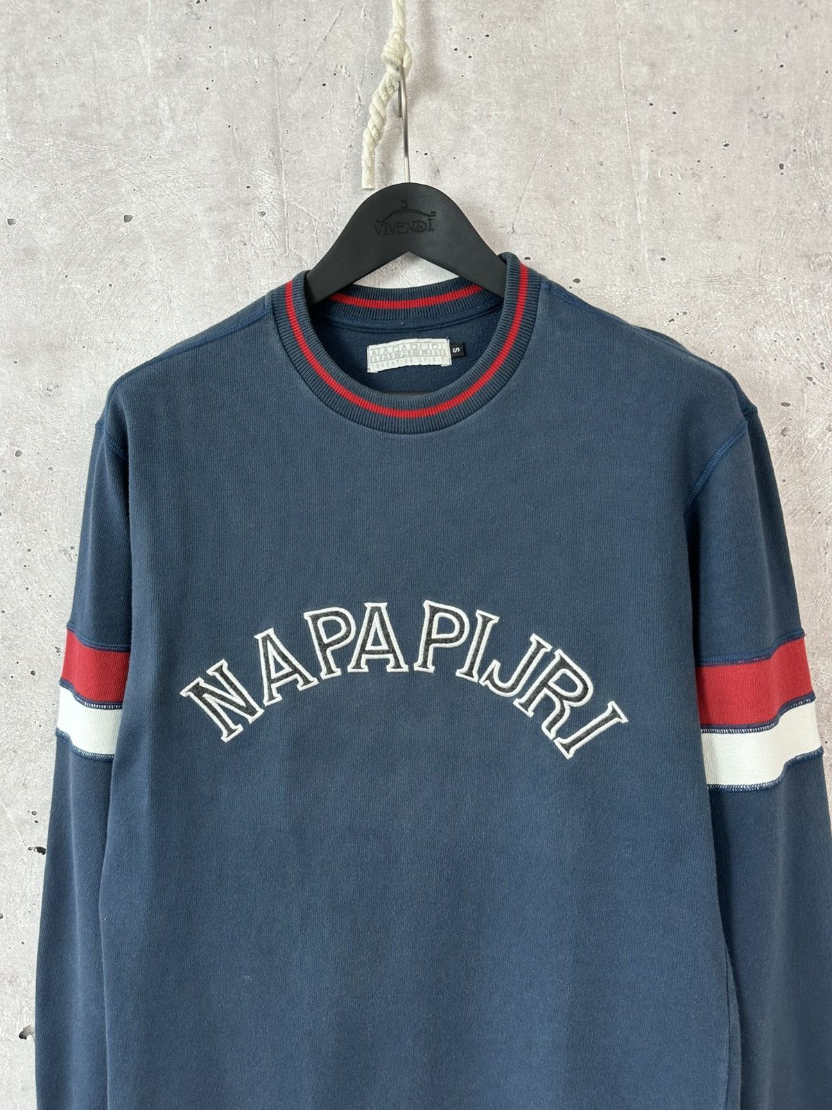 Napapijri Napapijri Inventive Spirit Vintage Dark Navy Sweatshirt Size US L / EU 52-54 / 3 - 2 Thumbnail