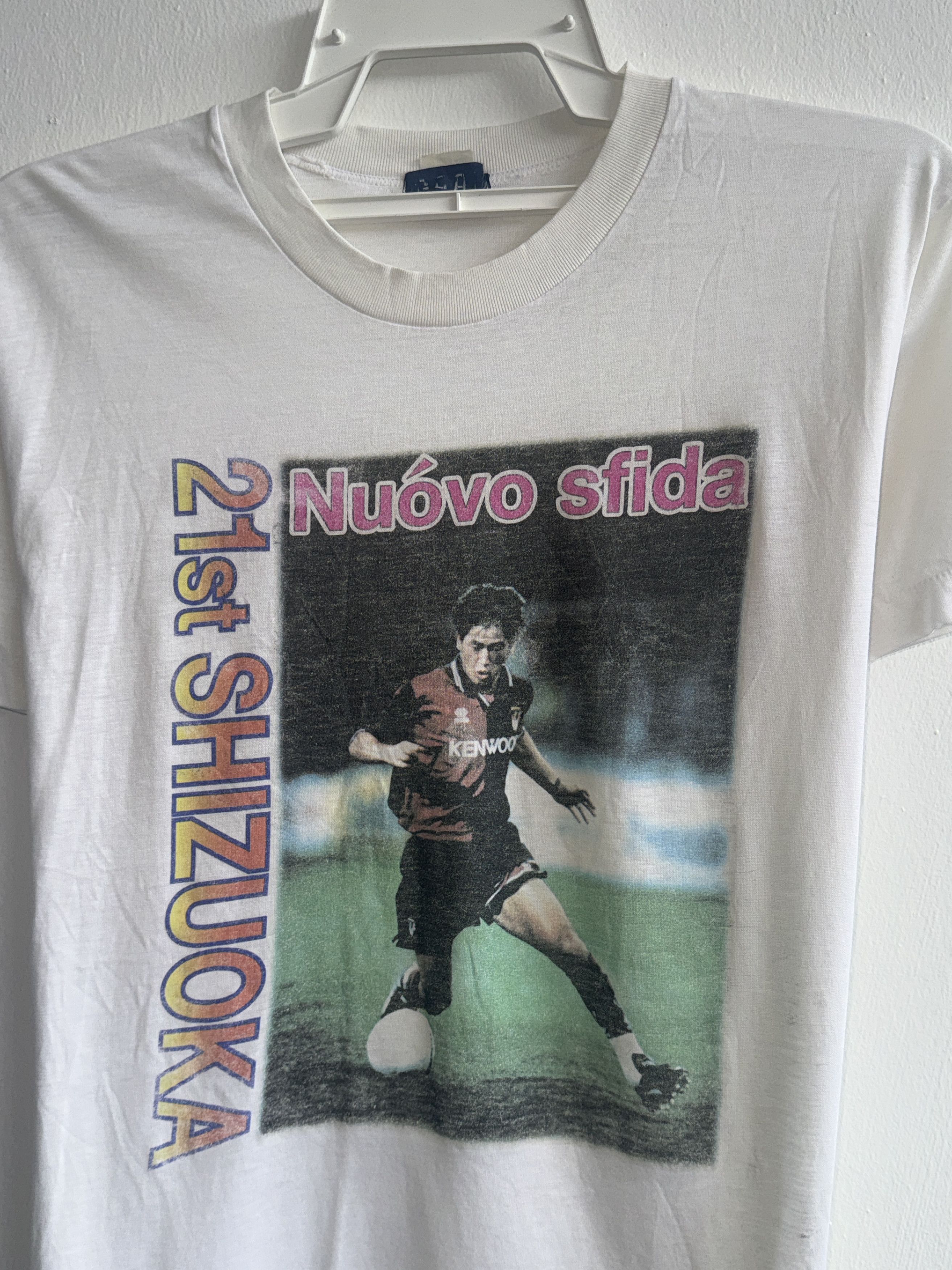 Vintage Nuovo sfida 21st SHIZUOKA Soccer Vintage T-Shirt Size US M / EU 48-50 / 2 - 2 Thumbnail