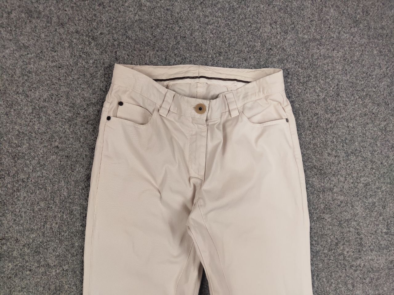 Brunello Cucinelli Brunello Cucinelli Premium Design Clasic Ankle Trouser Pants Size 30" / US 8 / IT 44 - 7 Thumbnail