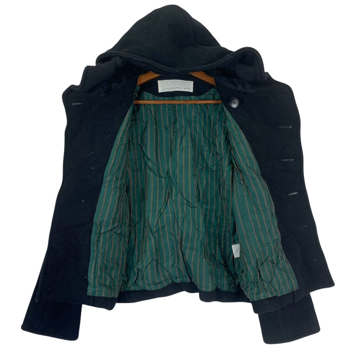 Japanese Brand × Vintage Vintage Sunao Kuwahara Hooded Cropped Jacket Size US L / EU 52-54 / 3 - 8 Thumbnail