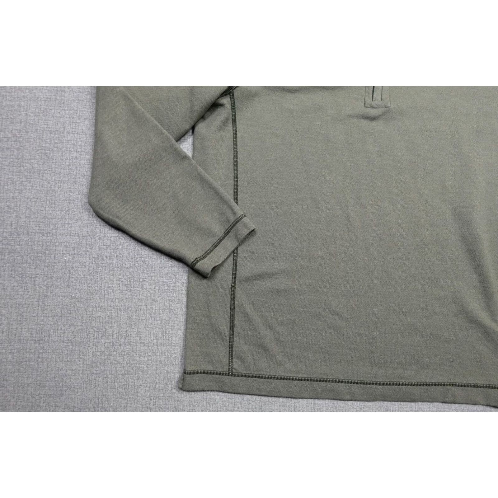 Tommy Bahama Tommy Bahama Quater Zip Sweater Mens L Green Pullover Stretch Comfort Beach Size US L / EU 52-54 / 3 - 4 Thumbnail