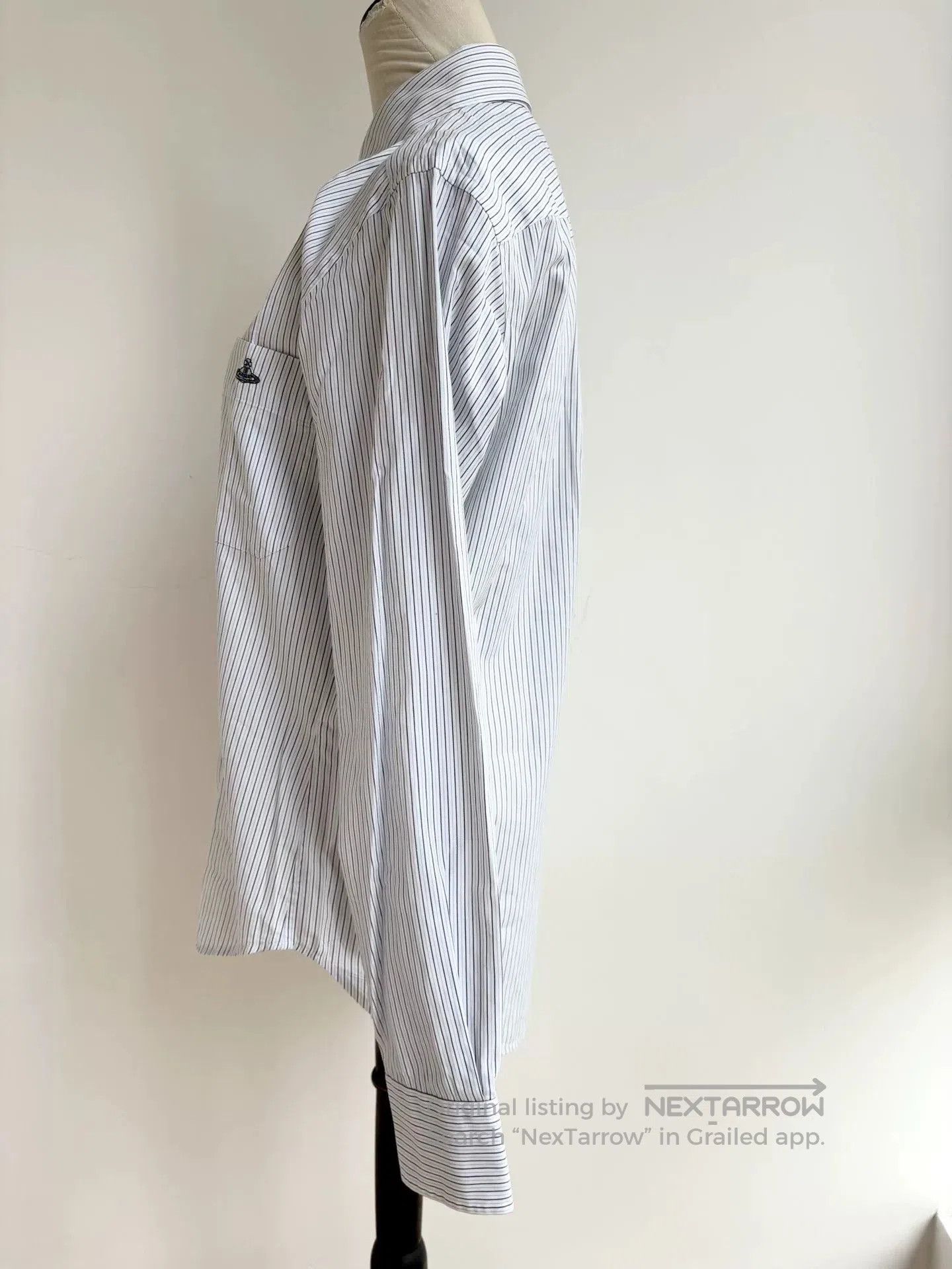 Vivienne Westwood vivienne westwood white striped shirt. Size XL / US 12-14 / IT 48-50 - 3 Thumbnail