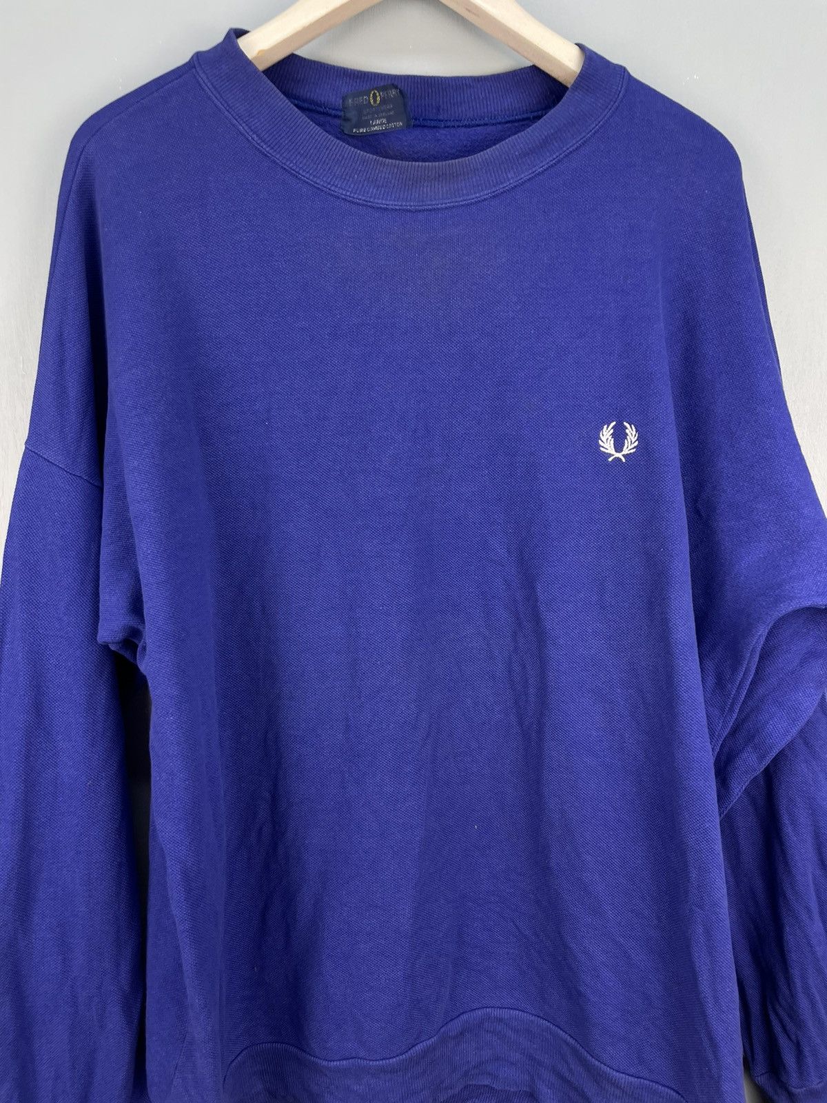 Fred Perry Vintage Fred Perry sweatshirt Size US L / EU 52-54 / 3 - 3 Thumbnail