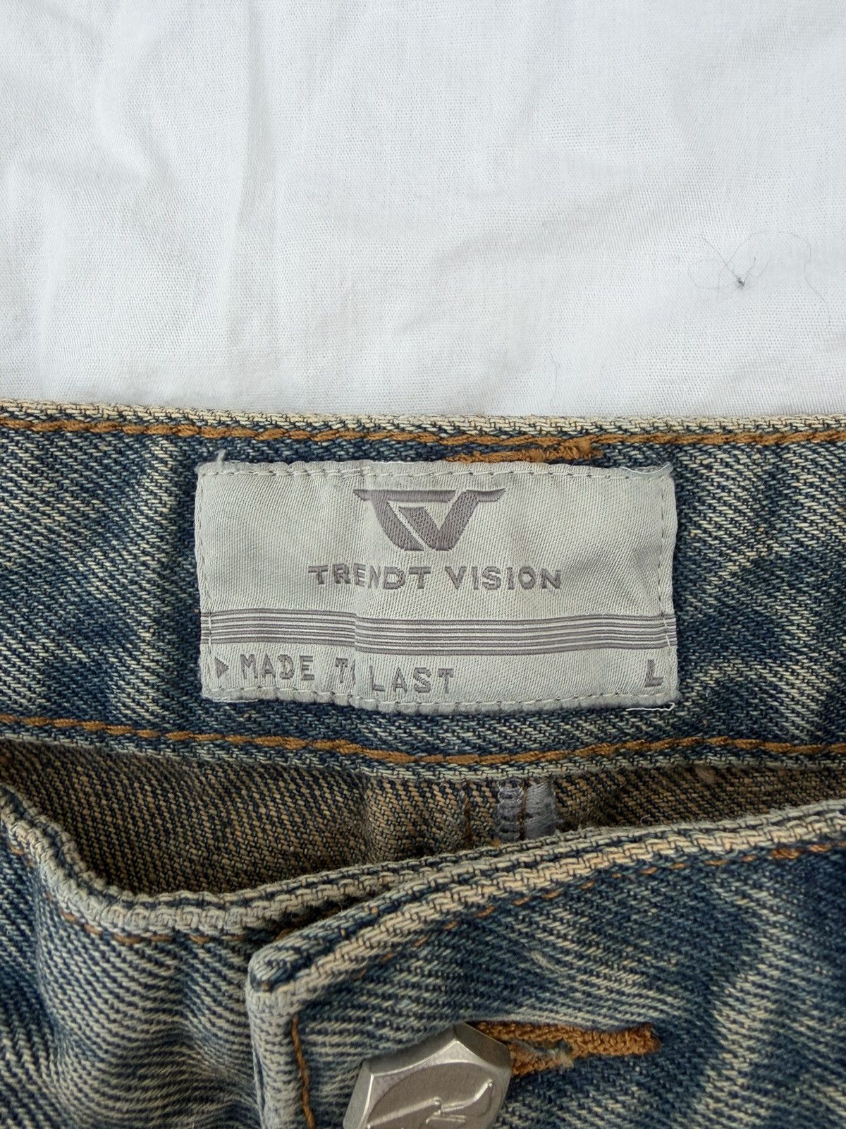 Trendt Vision Trendt Vision Made To Last Straight Leg Jeans Size US 34 / EU 50 - 3 Thumbnail
