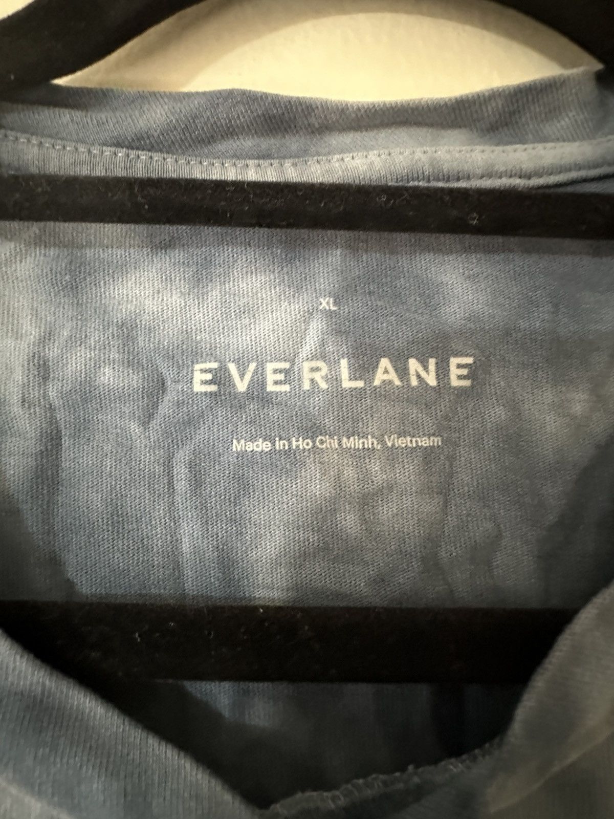 Everlane Blue Tie Dye Everlane T Shirt Size US XL / EU 56 / 4 - 2 Thumbnail