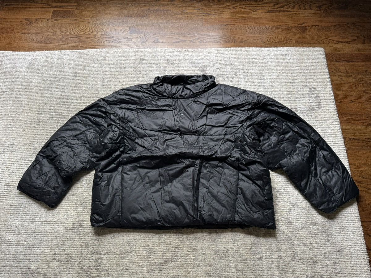 Balenciaga × Gap × Yeezy YGEBB Black Yeezy Gap Mock Neck Jacket Pullover Puffer Coat Size US M / EU 48-50 / 2 - 1 Thumbnail