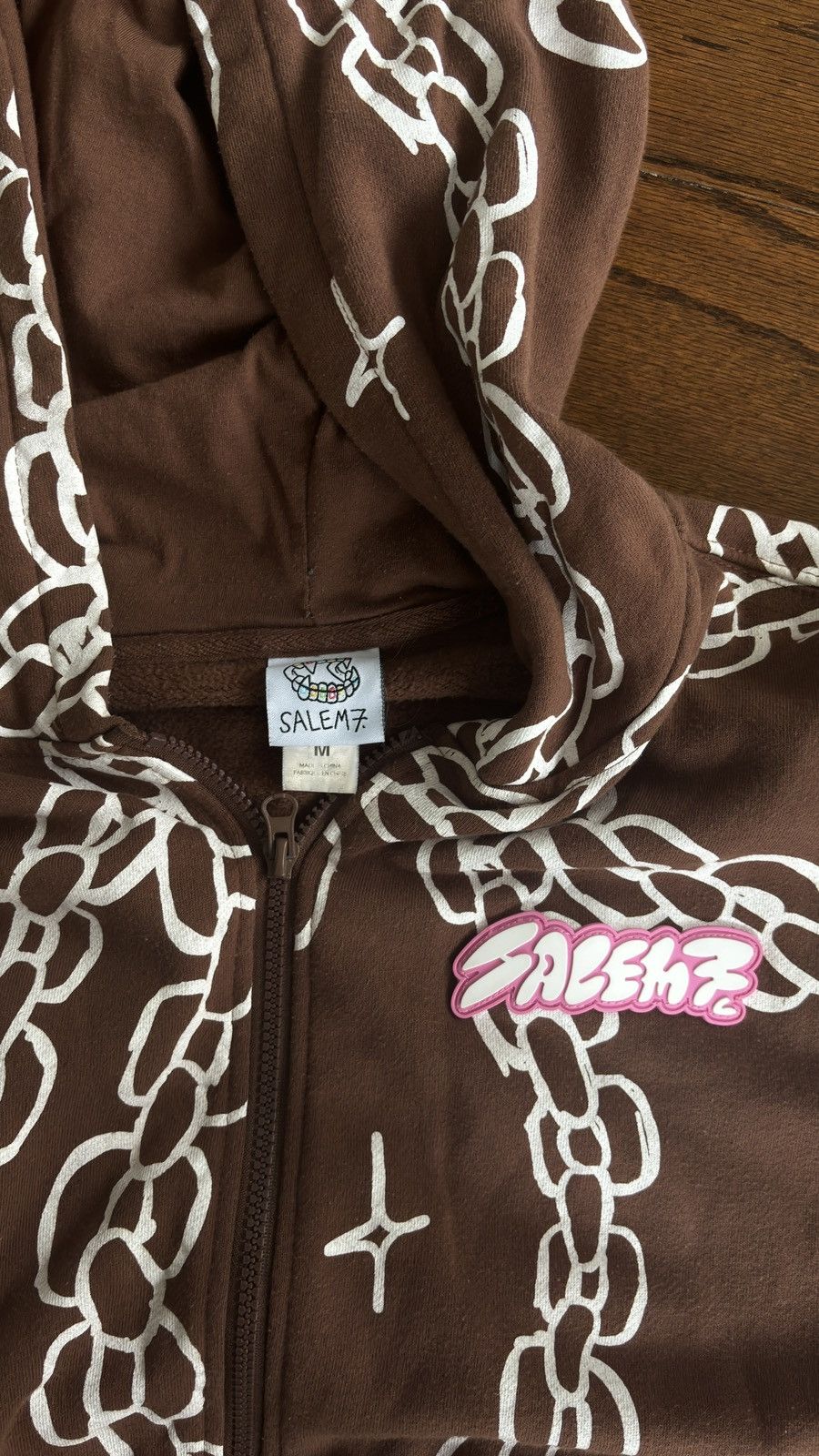 Tyler The Creator Salem7 Zip Up Hoodie Size US M / EU 48-50 / 2 - 4 Thumbnail