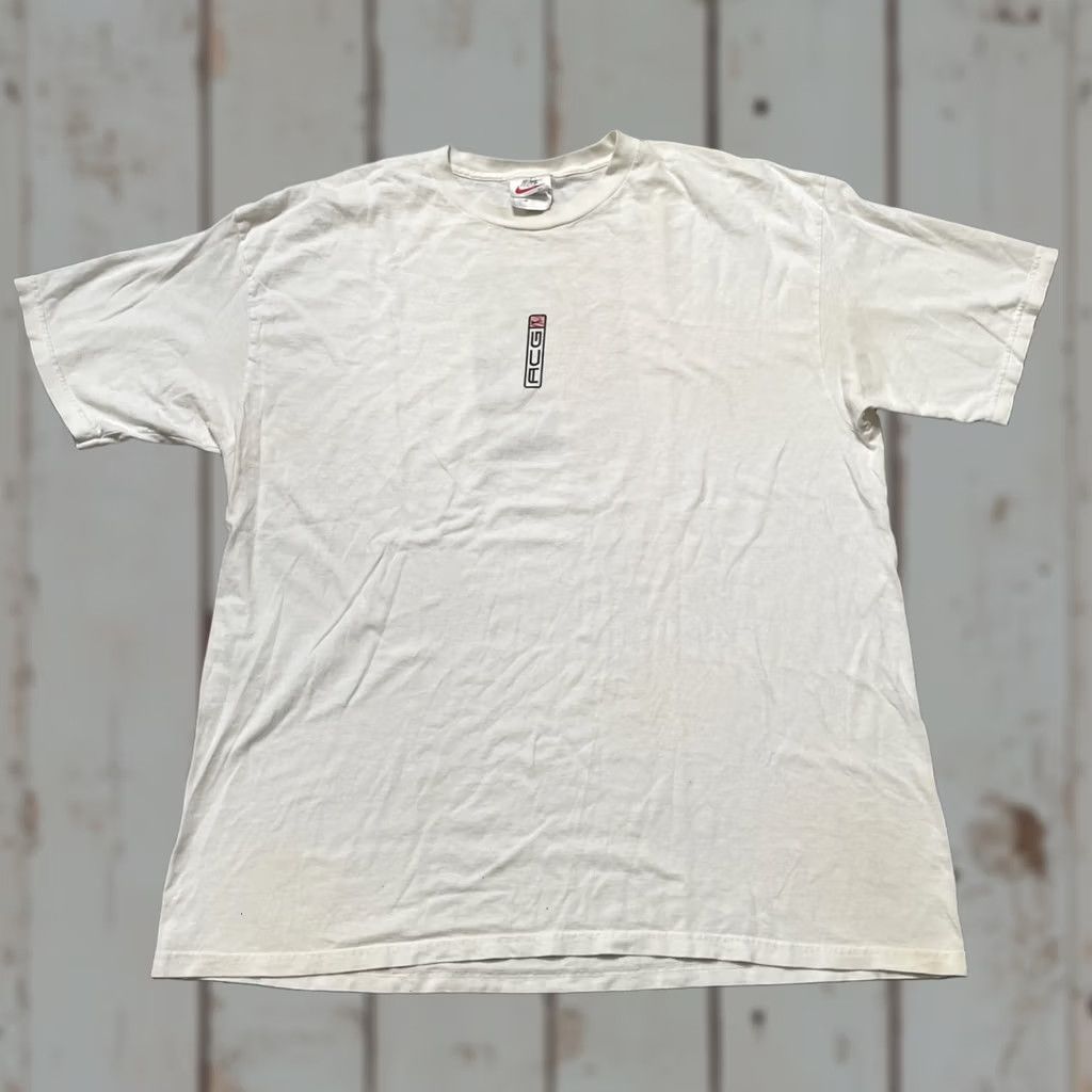 Nike ACG VINTAGE Nike ACG T-Shirt Classic Logo 2-Sided Graphic Made In USA XL Size US XL / EU 56 / 4 - 1 Thumbnail