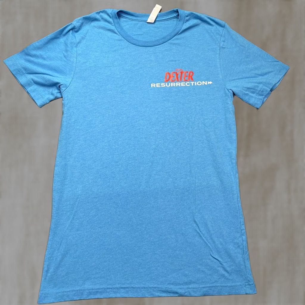 Vintage VINTAGE Dexter Showtime Mens Promo T Shirt - Medium (Blue) Regular Fit Crew Neck Short Sleeve Logo Bella + Canvas T-Shirt Men XXX Size US M / EU 48-50 / 2 - 1 Thumbnail